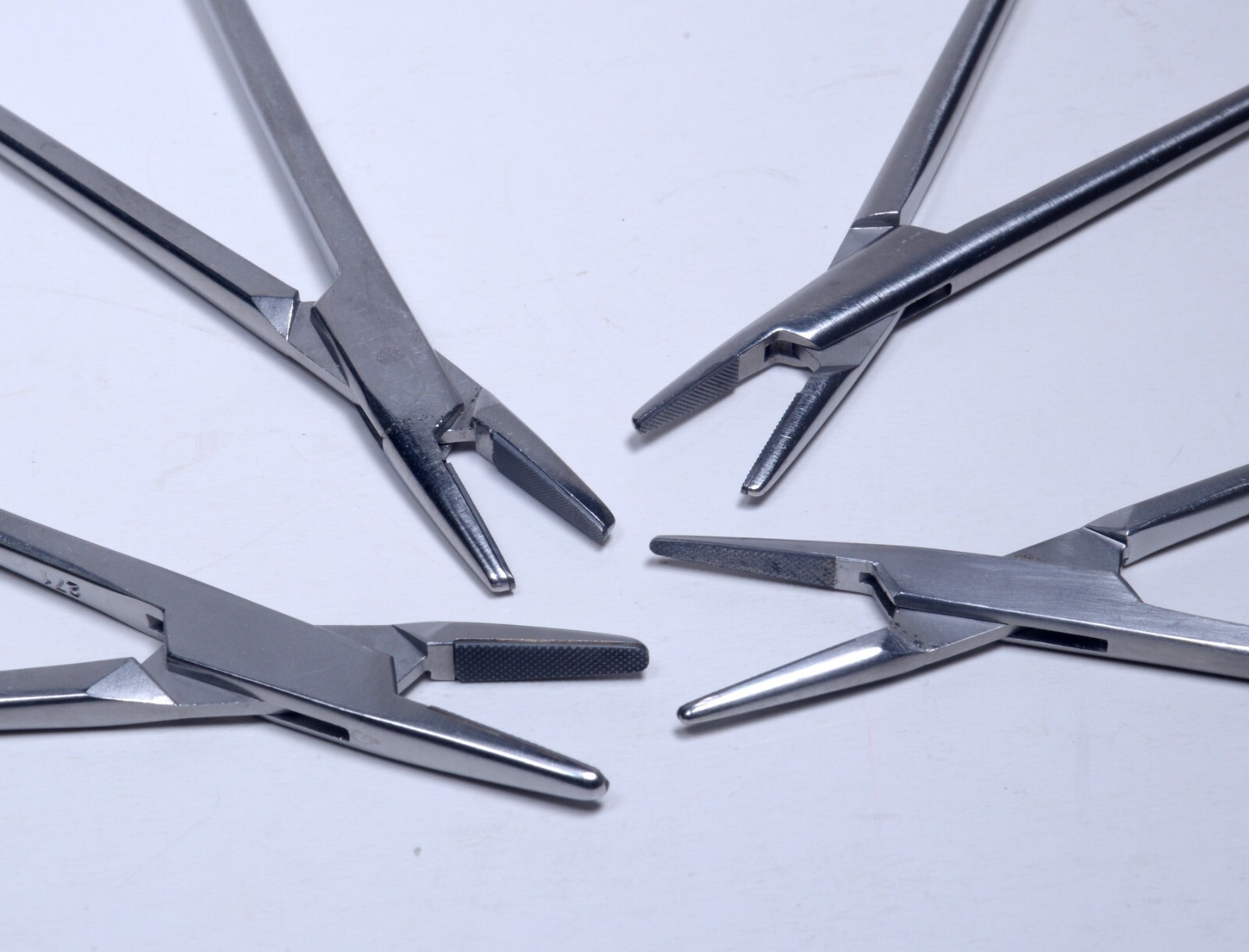 4x Needle Holder 7″ Straight Stainless Steel Surgical