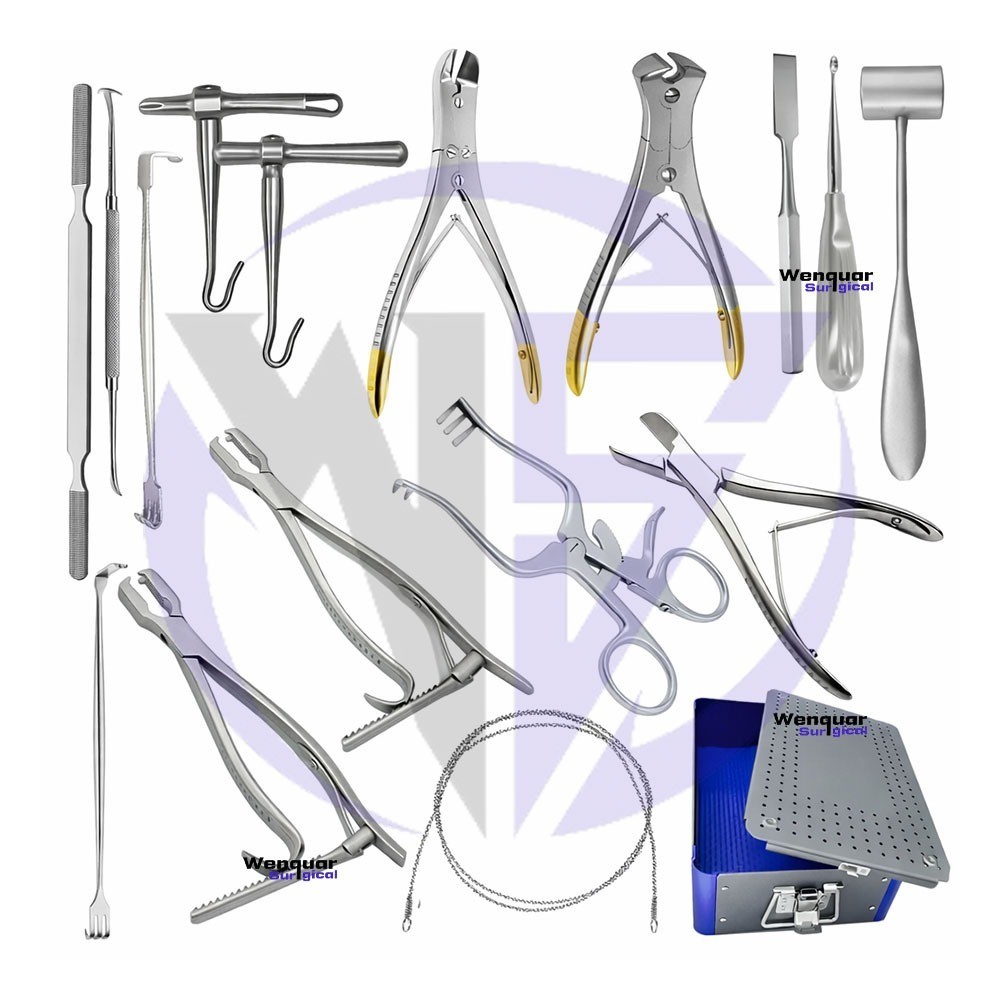 for animaVet Orthopaedic Surgery Set of 17Pcs to correct diseases and injuries