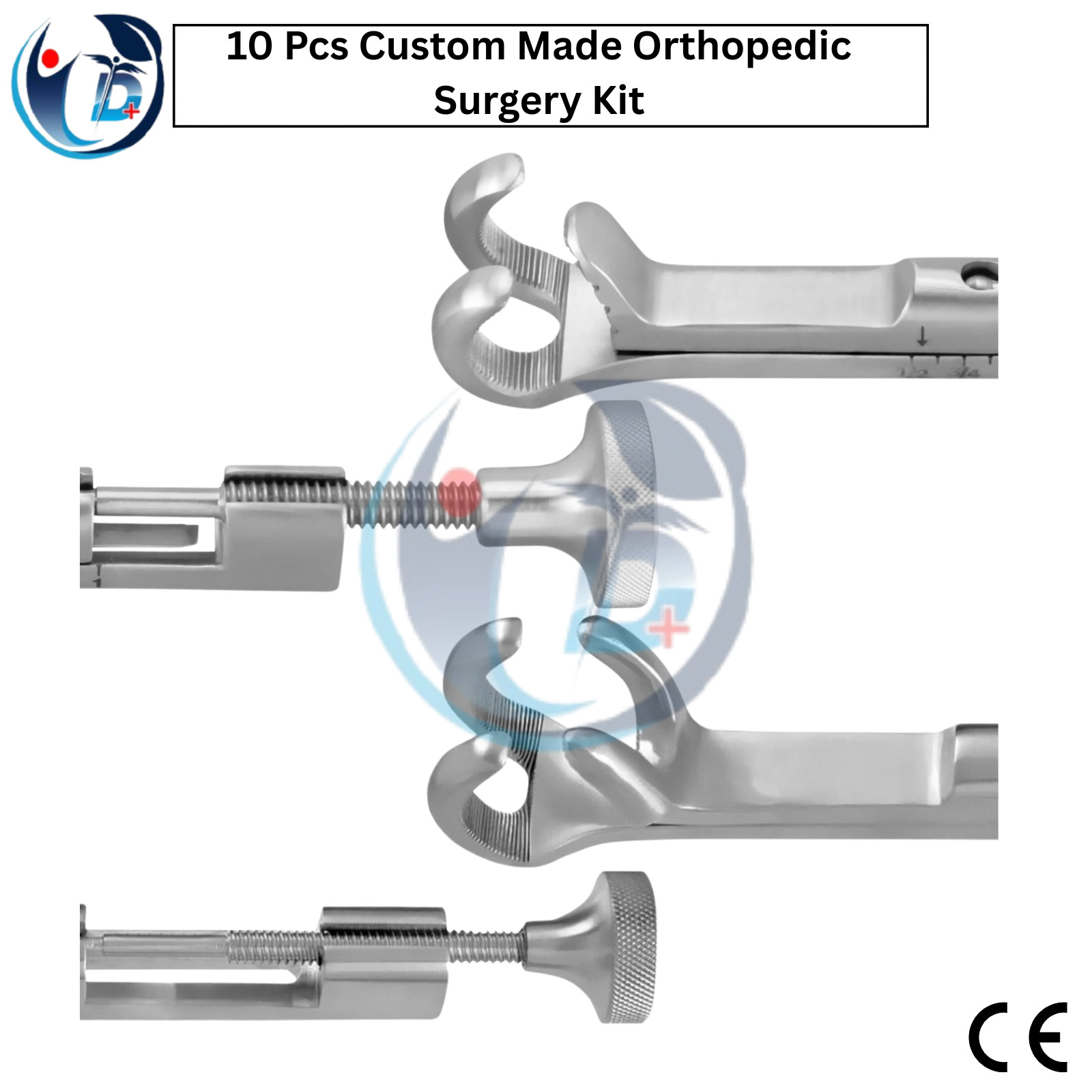 Orthopedic Surgery Custom Made Kit 10 Pcs Assorted Surgical Instruments Set