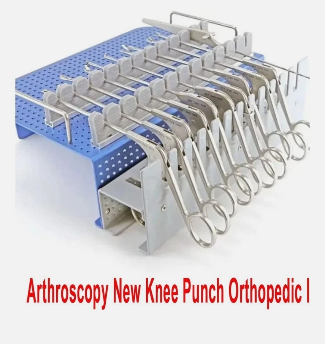 Arthroscopy New Knee Punch Set Of 12 Pcs Orthopedic Instrument Top Best Quality