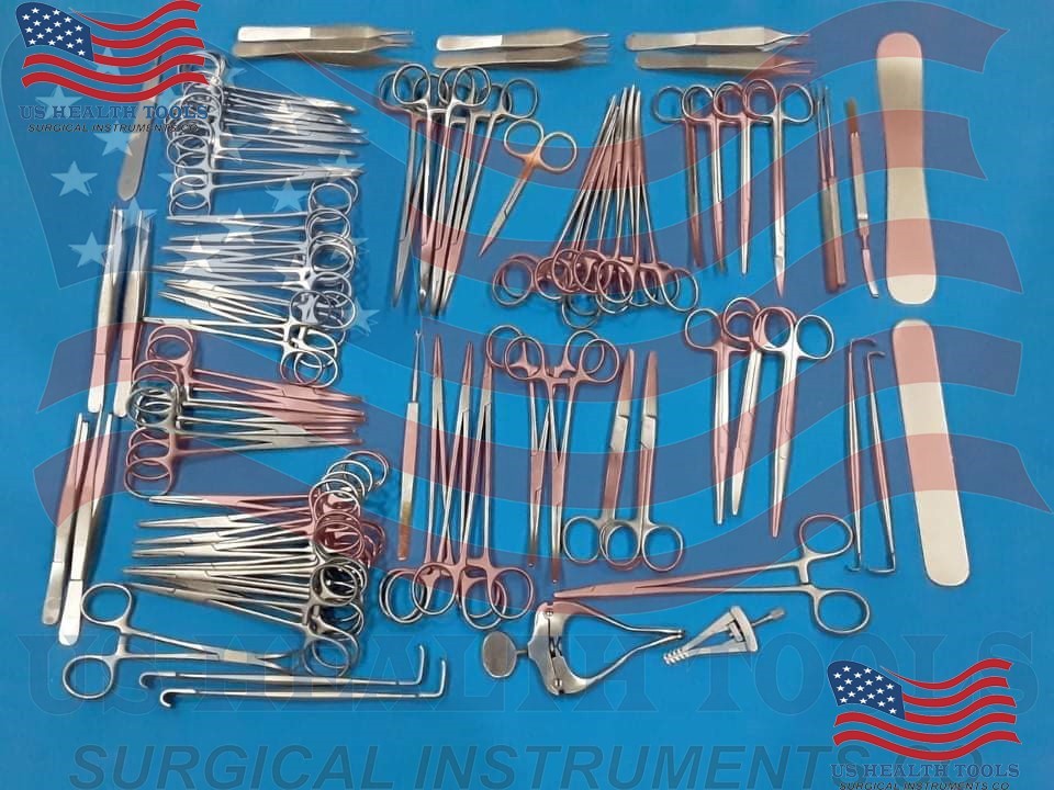 Plastic Surgery Set 82 Pcs Surgical Instruments