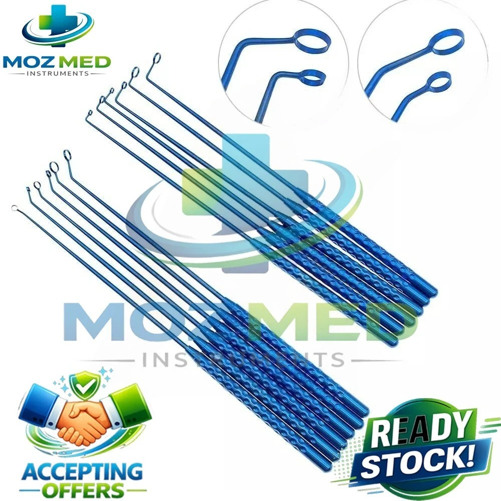 Hardy Pituitary Neuro Curettes Set Of 11 Surgical Instruments Transsphenoidal