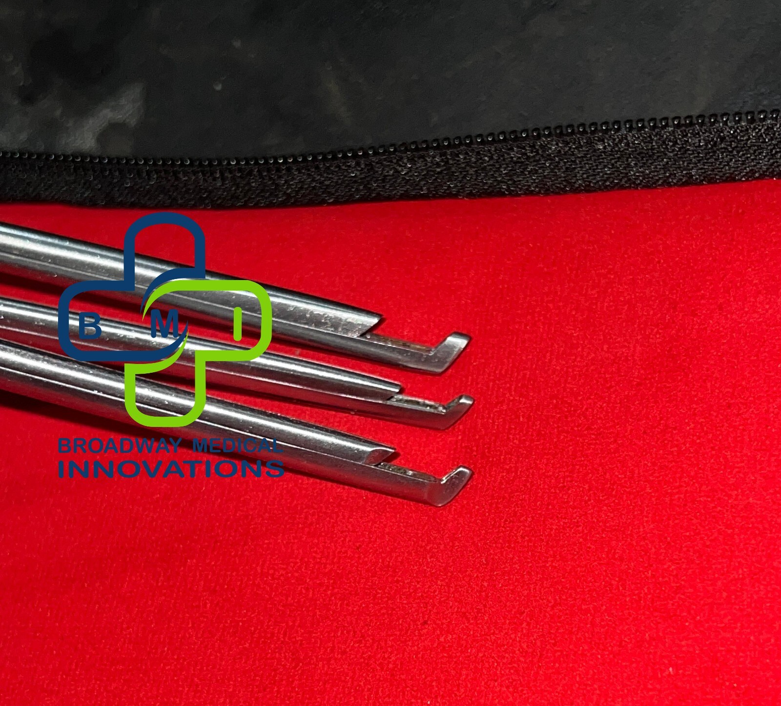 Set of 3 V. Mueller NL4071-111 112 113 40° Cervical Kerrison Rongeur 1-3mm 11.5″