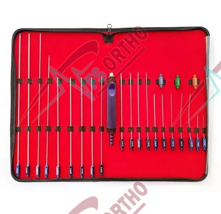 Full Body Liposuction Luer lock Cannulas Fat Grafting Cosmetic Surgery Set of 24
