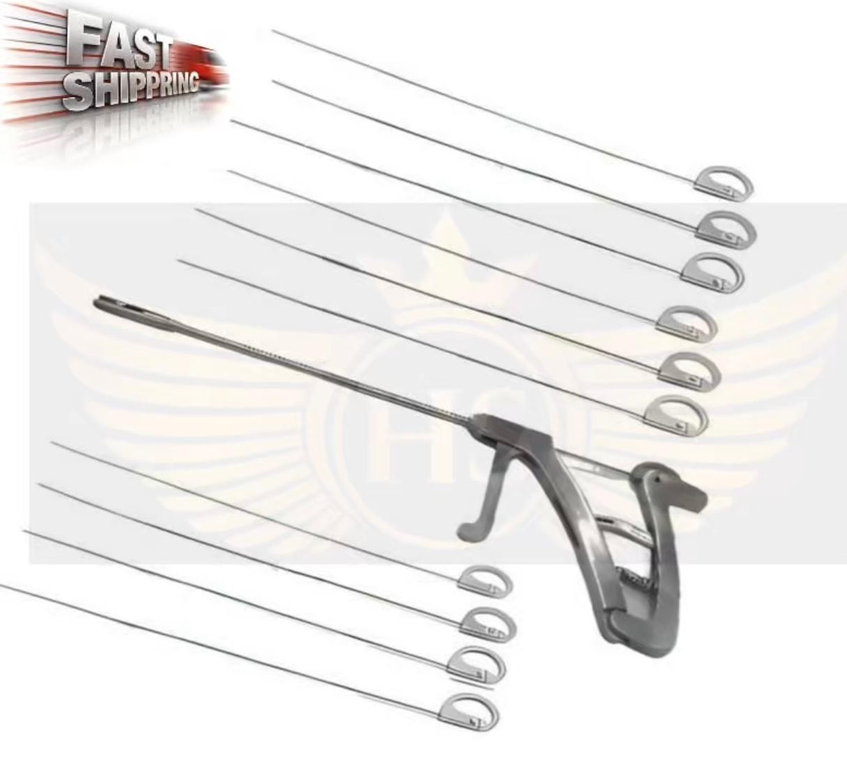 Arthroscopy Shoulder Scorpion Suture Passer Straight Instrument With 10 Needles