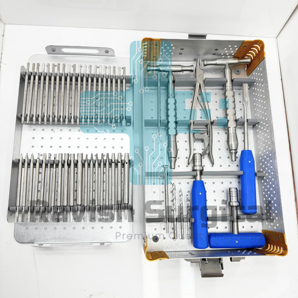 Broken Screw Removal Kit Orthopedic Spine Instruments 50pcs A+ Grade Set