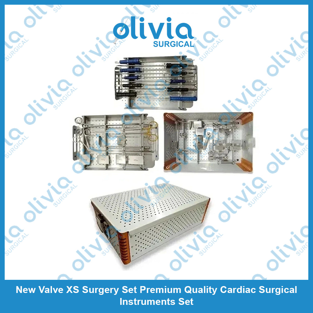 New Valve XS Surgery Set Premium Quality Cardiac Surgical Instruments Set