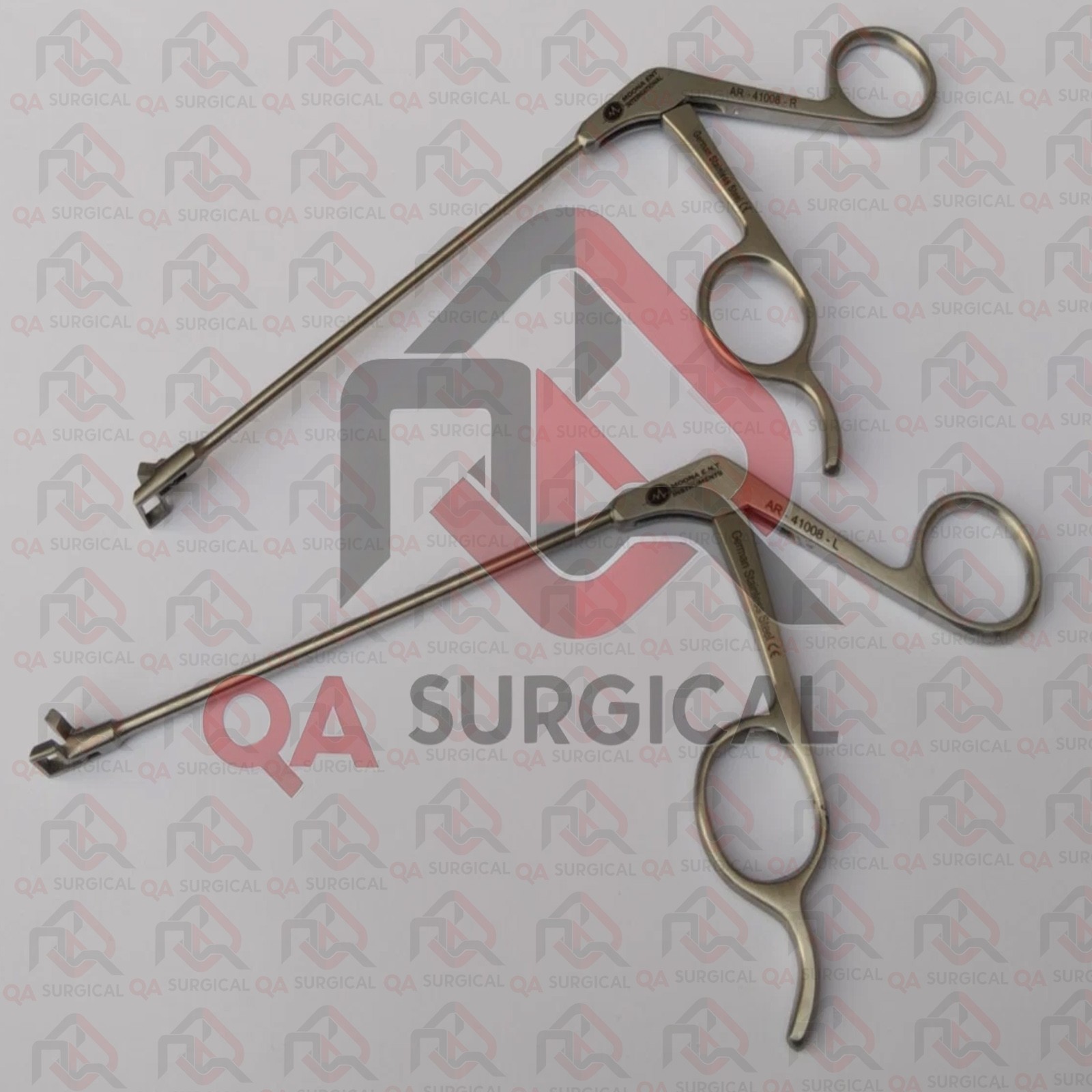 Arthroscopy Punch Forceps, 90° Right & Left Tip, set of 2 Forceps Set Orthopedic