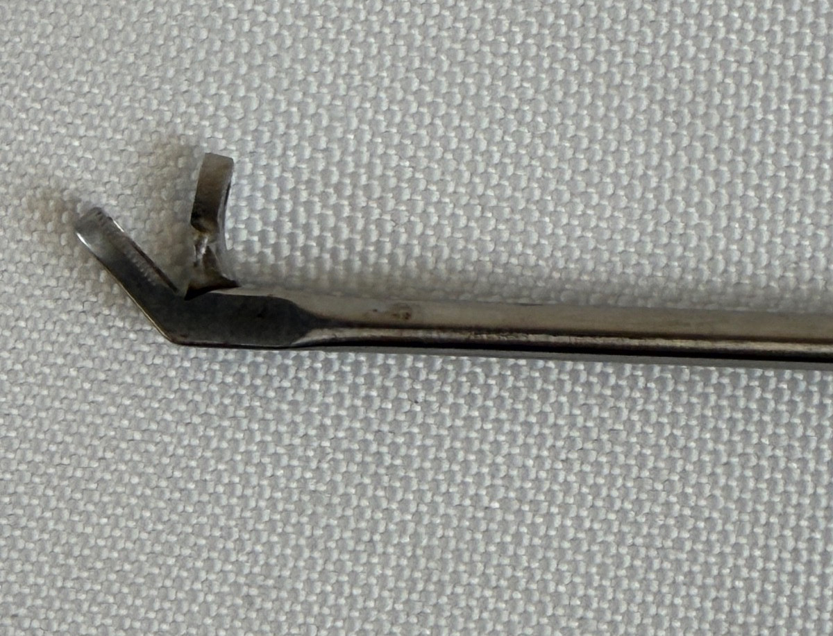 Karl Storz 451500B Blakesley Rhino Force Size 0 Upturned 45° 3mm Through Cut ENT