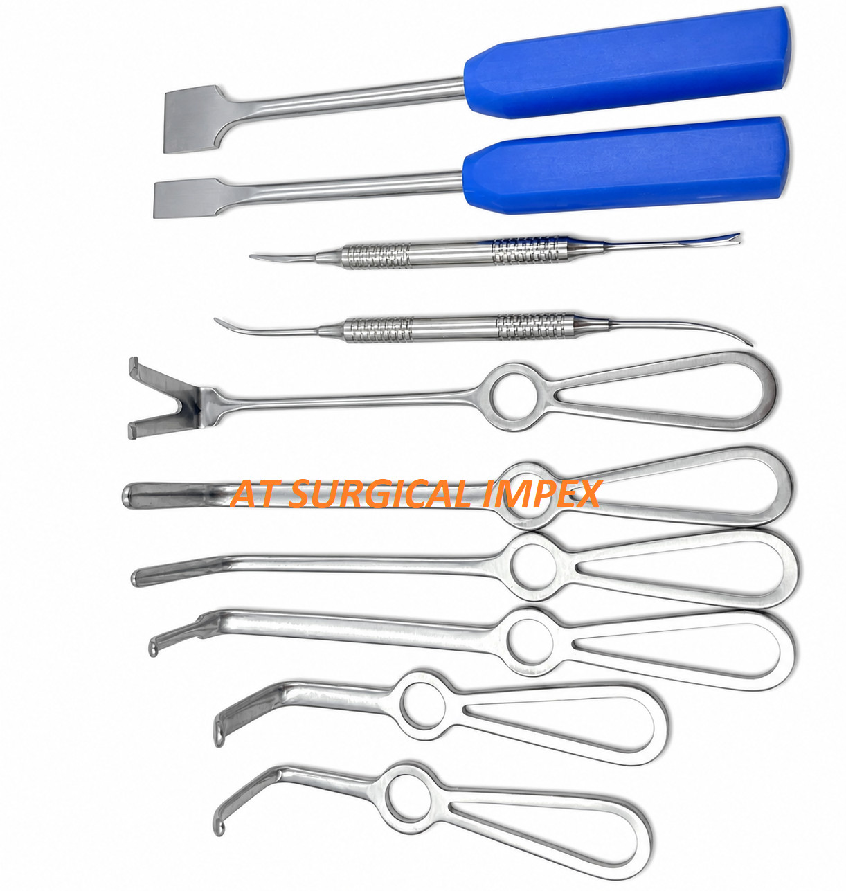Minimally Invasive Orthognathic Surgery Instrument Set 10 Pcs Steel