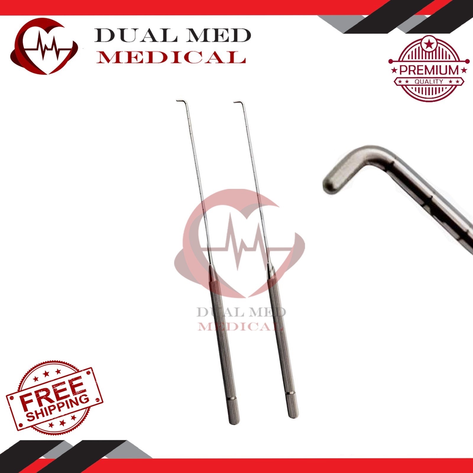 Arthroscopy Probe 5MM Set of 2 Pcs Arthroscopic Surgical Instruments Set