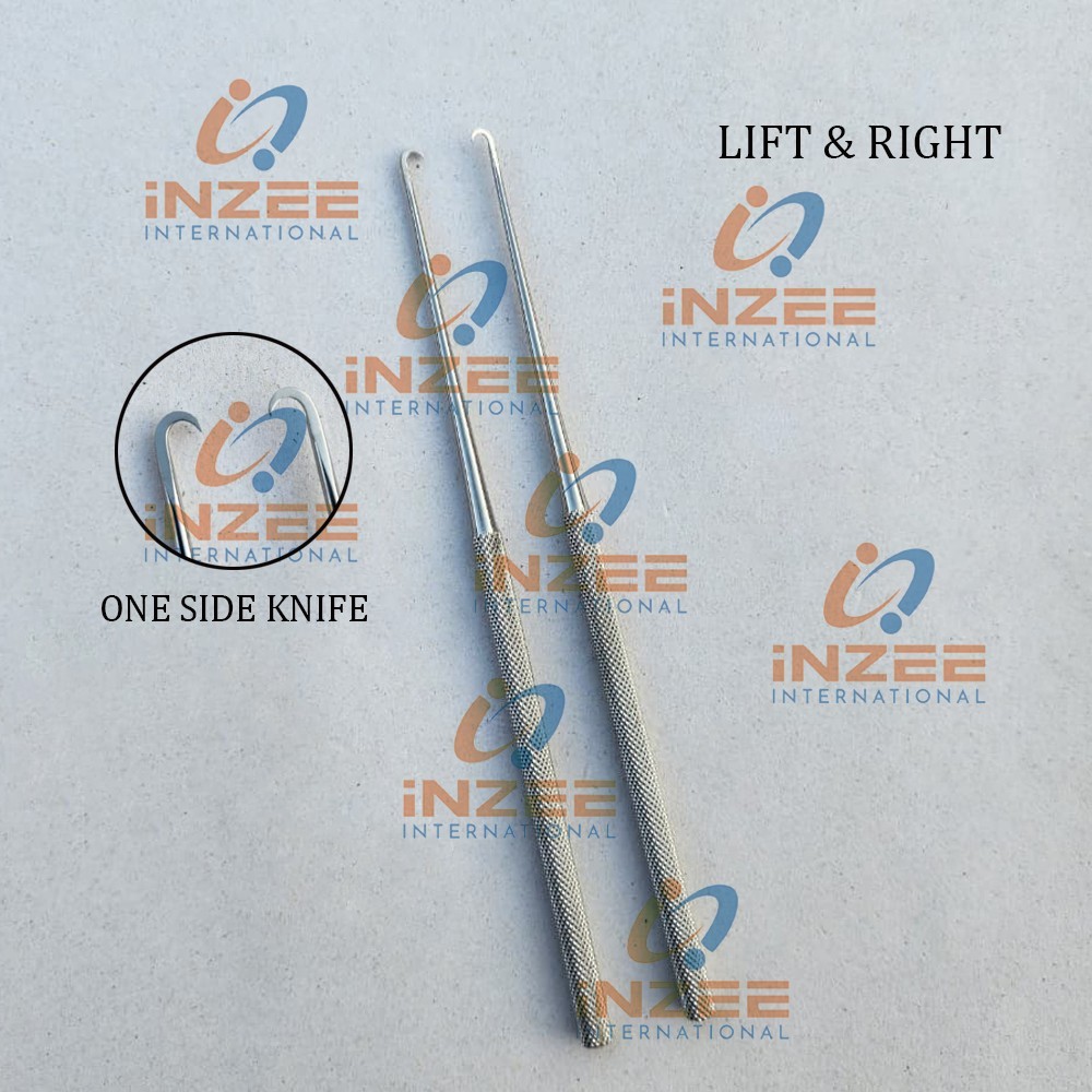 Arthroscopy Hook Knife 3mm 2 PCs Set, German Steel Arthroscopic instruments IZ