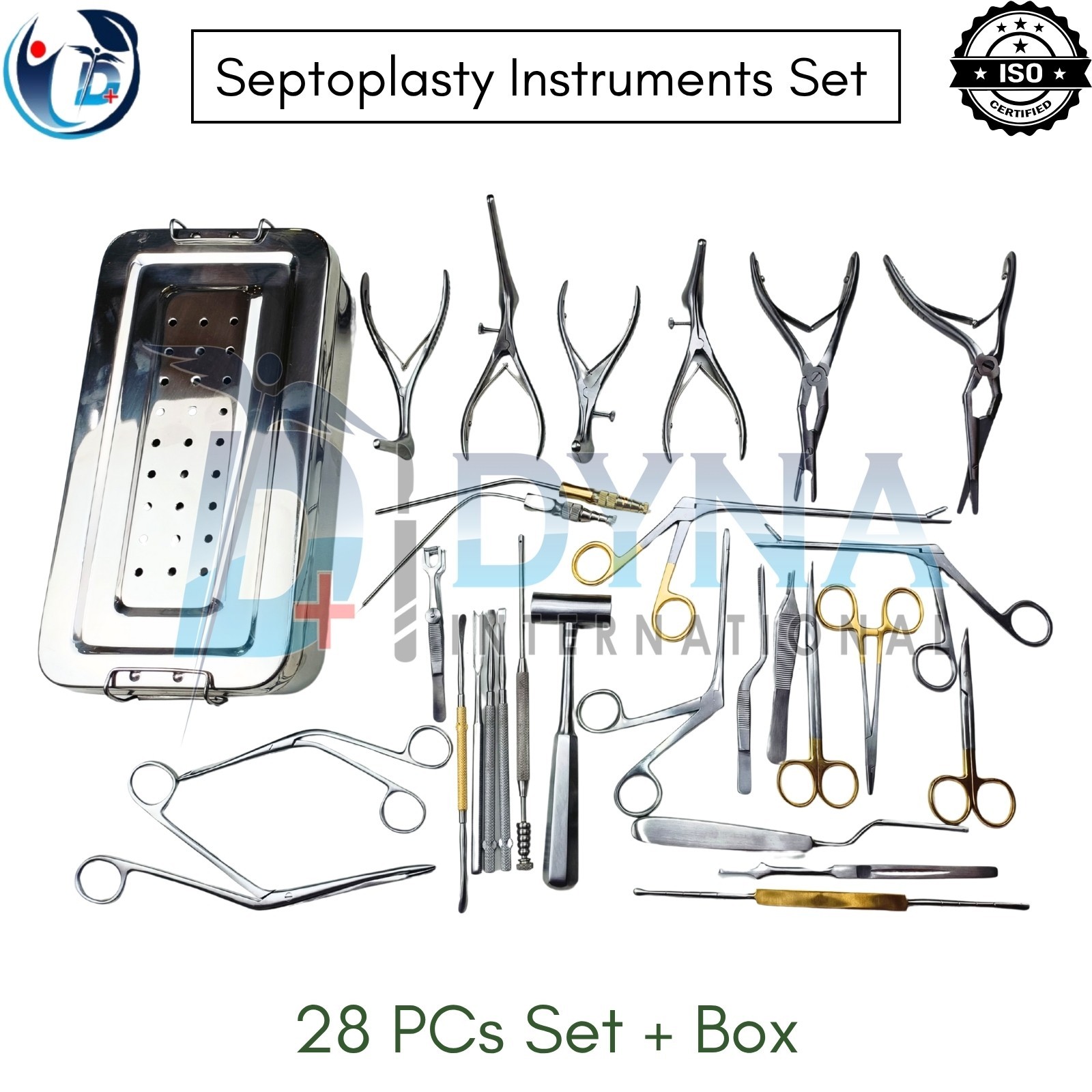 Septoplasty Instruments Set of 28 Pcs – Nasal Surgery Tool Set A+ German Quality