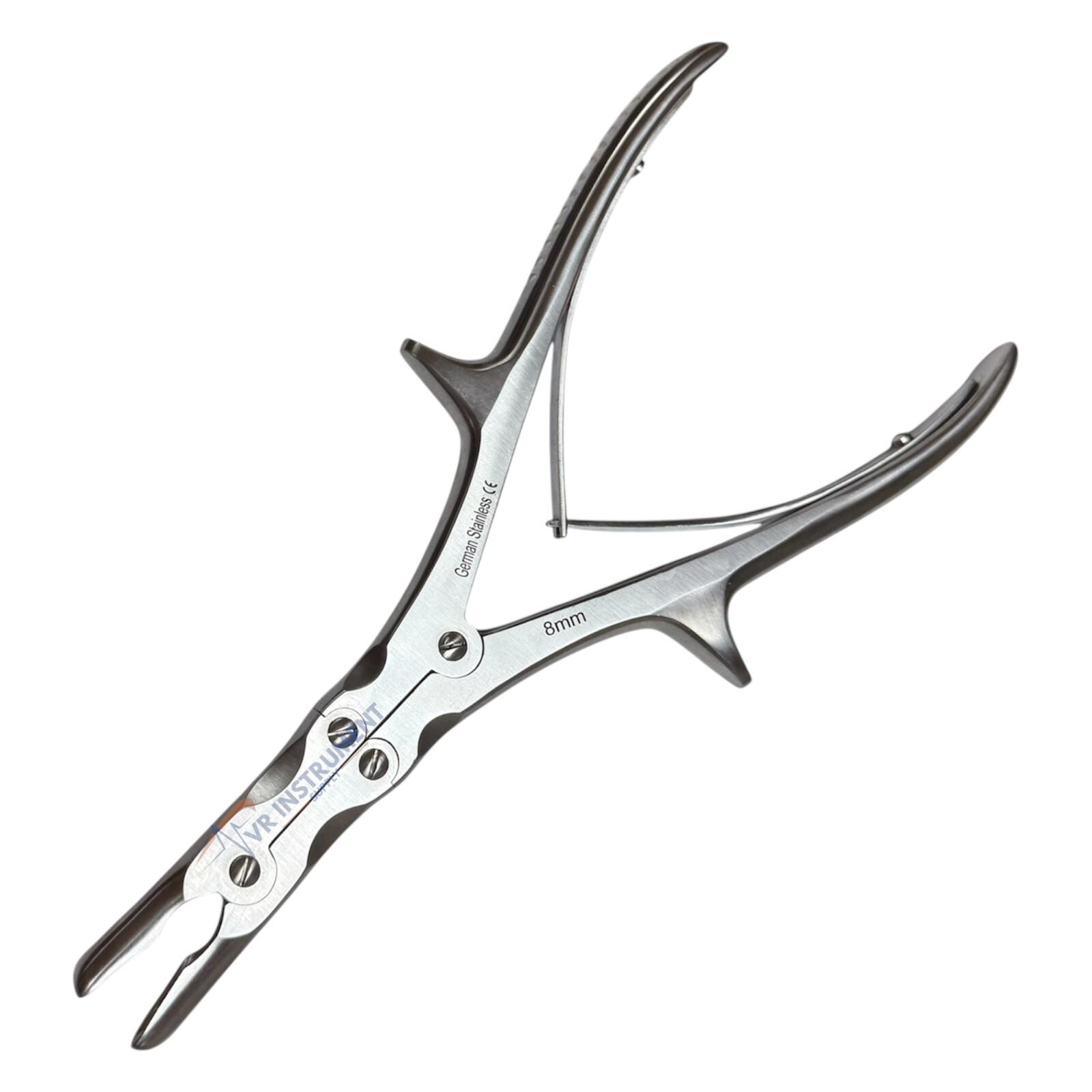Stille Ruskin Bone Rongeurs Straight Orthopedic Stainless Steel Cutting Bite 8mm