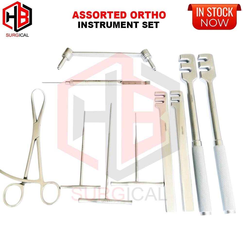 Assorted Orthopedic Instrument 10 PCs Set Veterinary Instrument