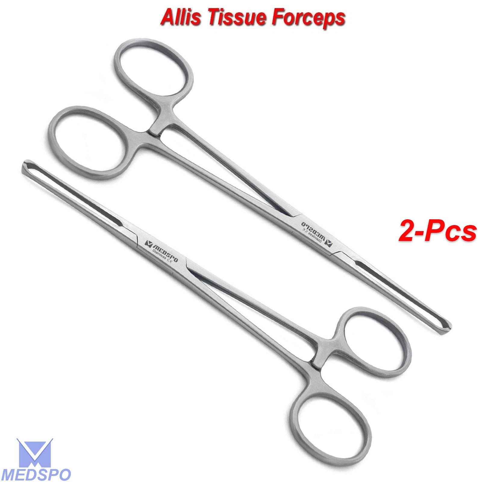 Allis Tissue Grasping Forceps Surgical Clamp Gyneclogy Hemostatic Instruments