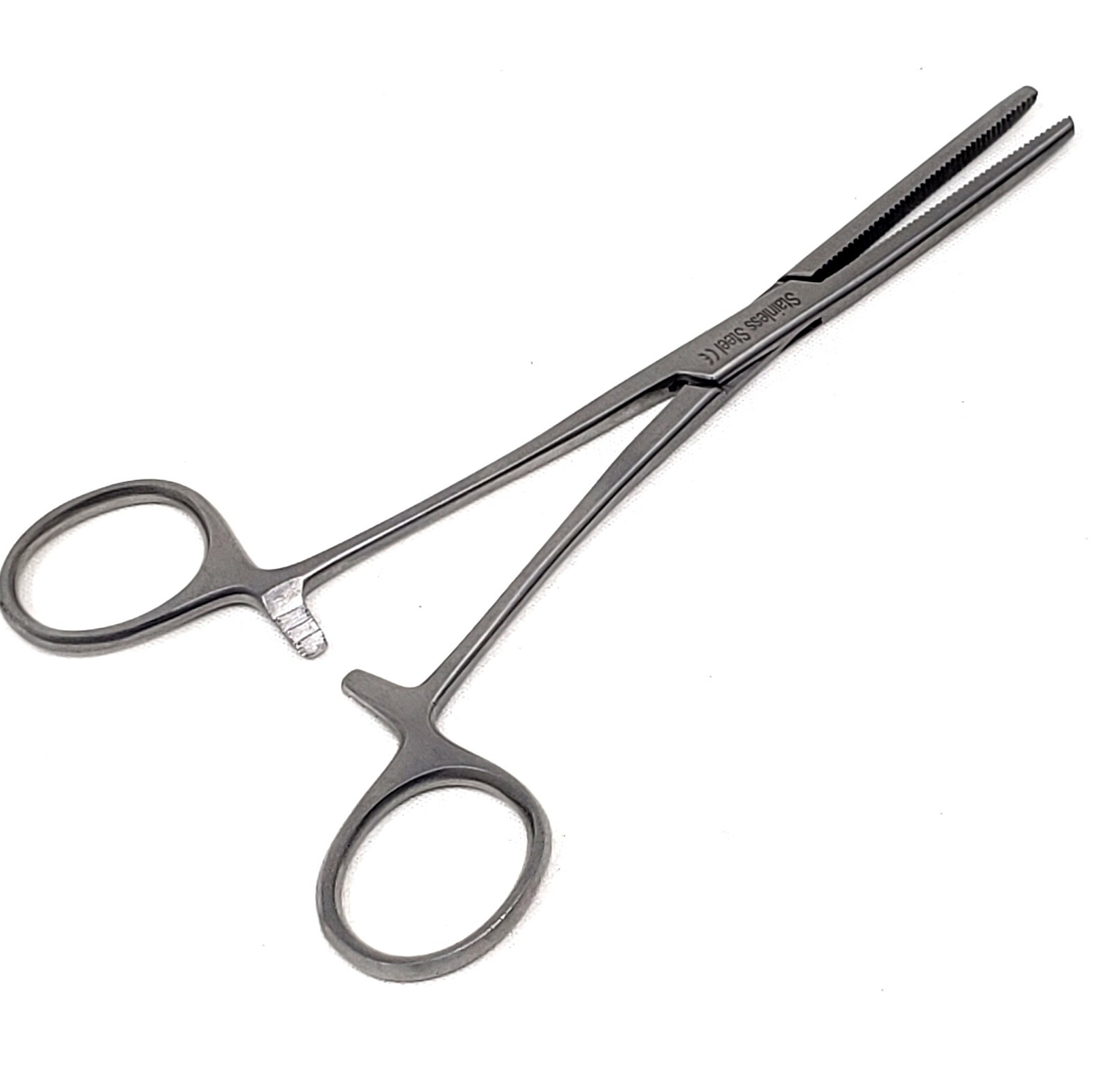 PREMIUM Quality Hemostat Locking Forceps 6.25″ STRAIGHT Surgical Stainless CE