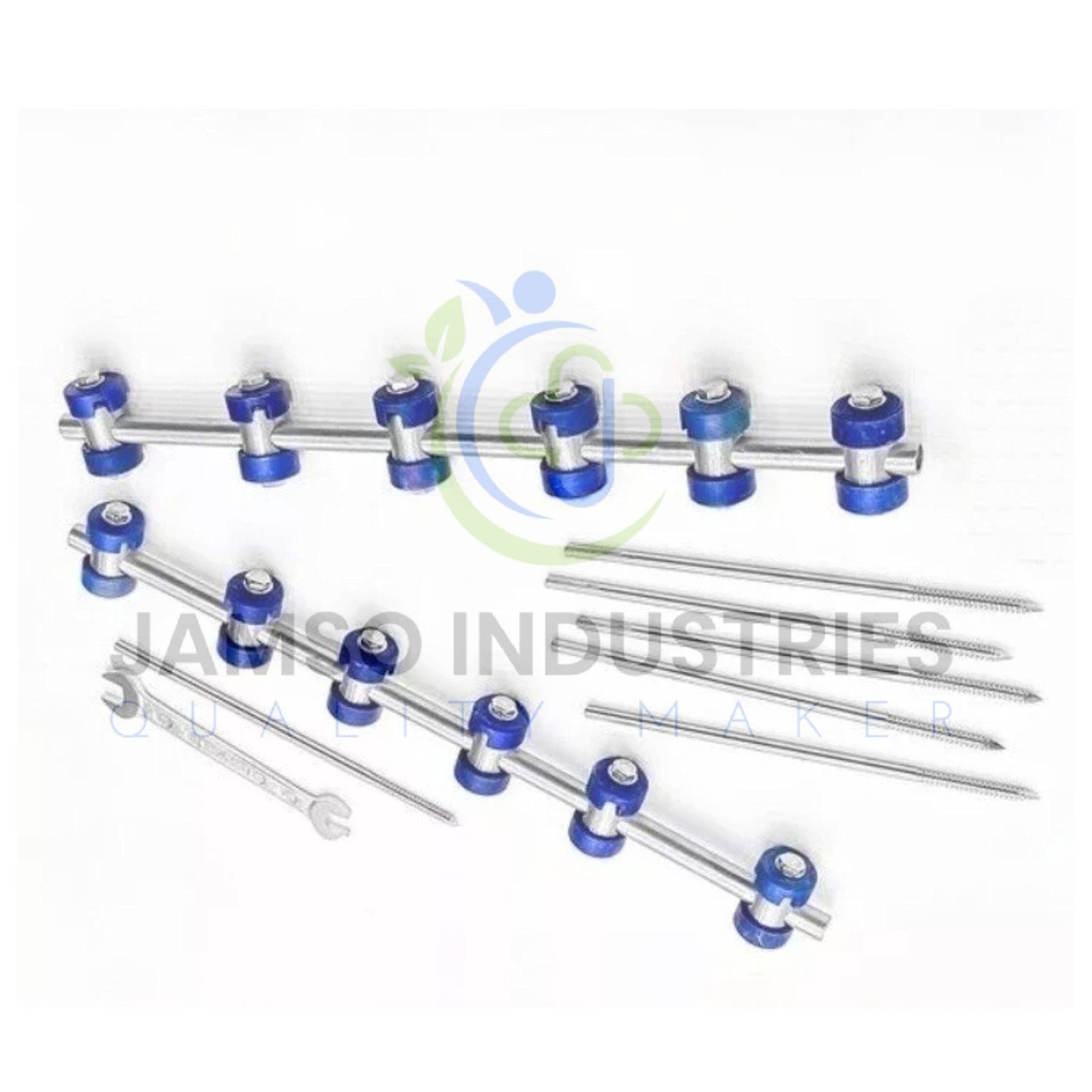 **External Fixator 5mm A.O Set of 9 Pcs Orthopedic Instruments