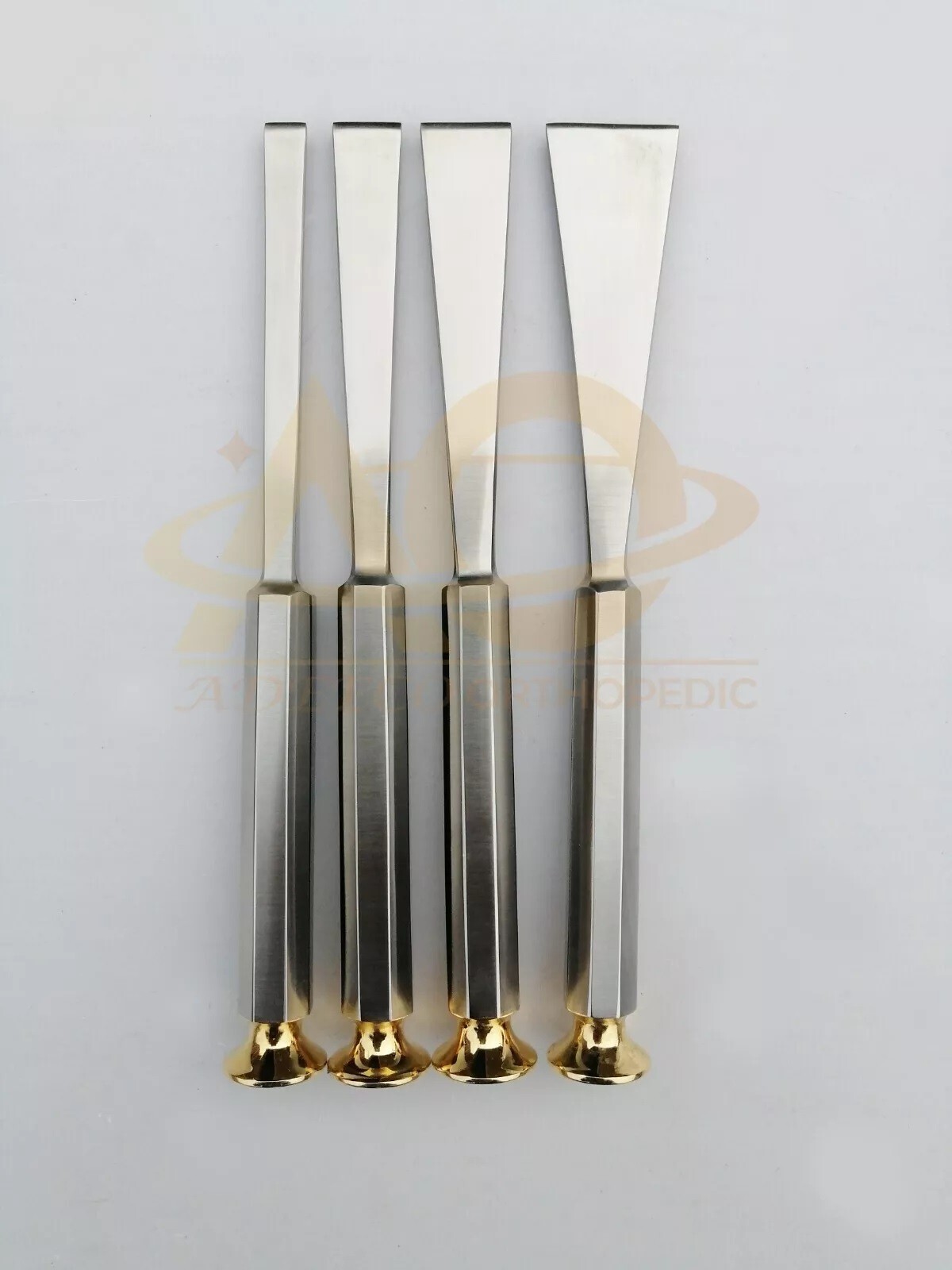 Stille Osteotome Bone Chisel T/C Surgical Orthopedic Instruments set of 4 Pieces