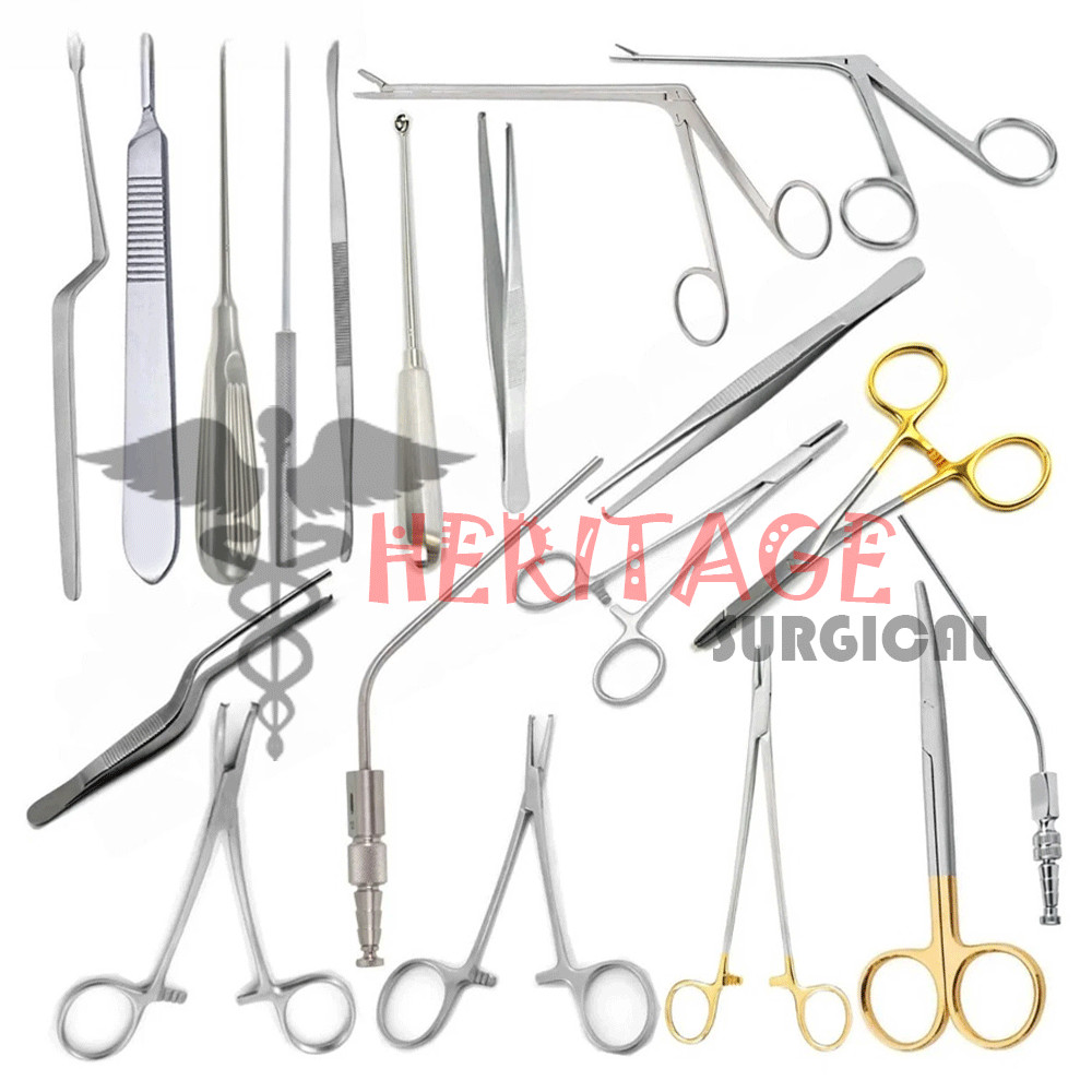 Spinal Surgery Instruments Set 19pcs Lumbar Spine Instruments Spinal Surgical In