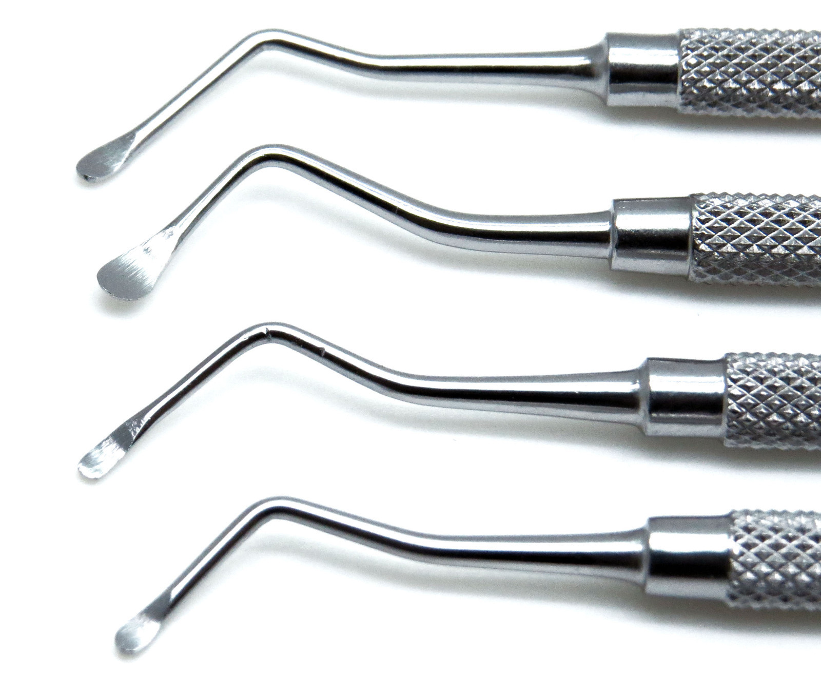 Dental Surgical Lucas Curettes 85, 86, 87, 88 Double Ended Steel New Instruments