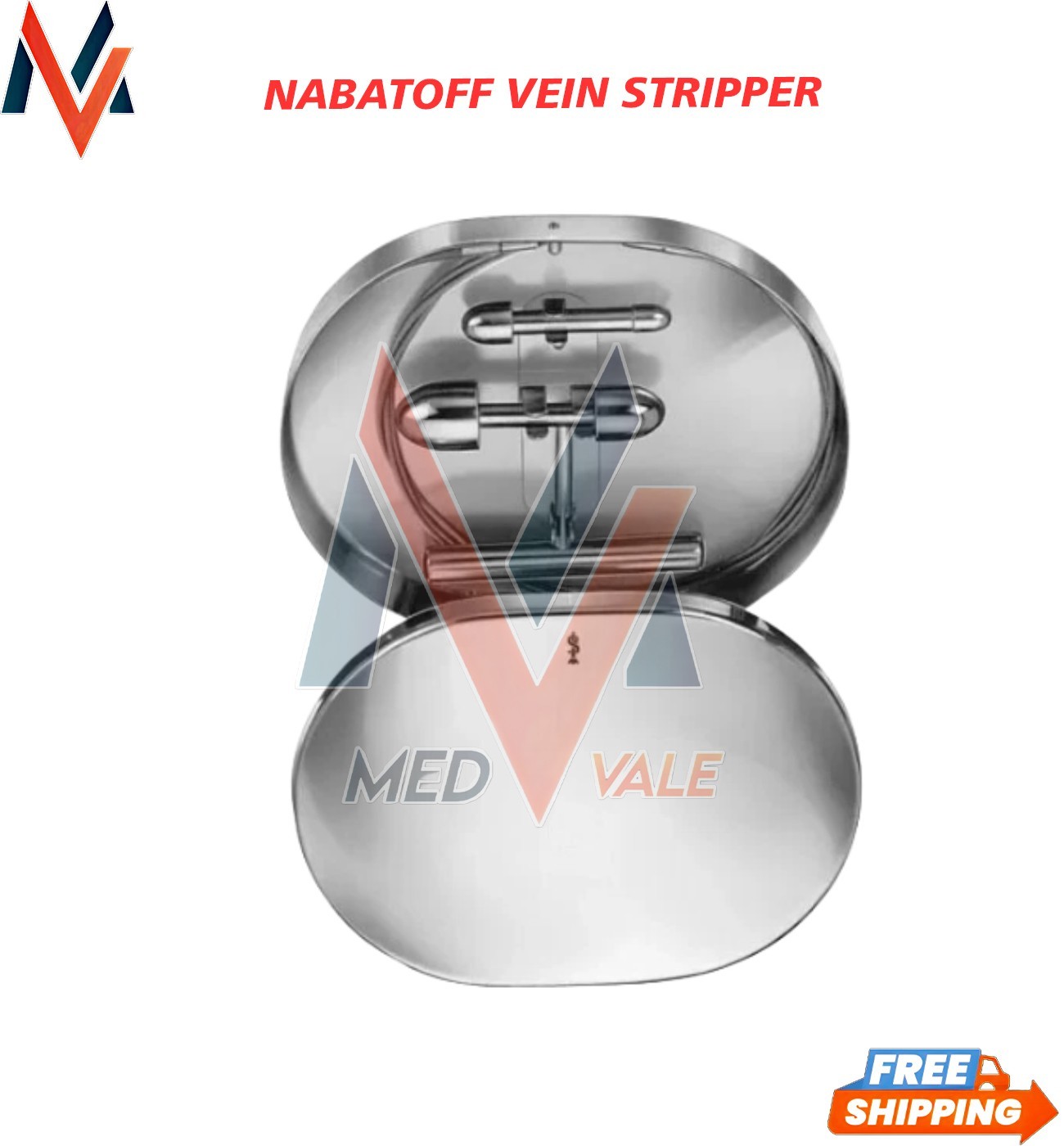 NABATOFF Vein Stripper OR Grade Complete Set Medical Surgical Instruments