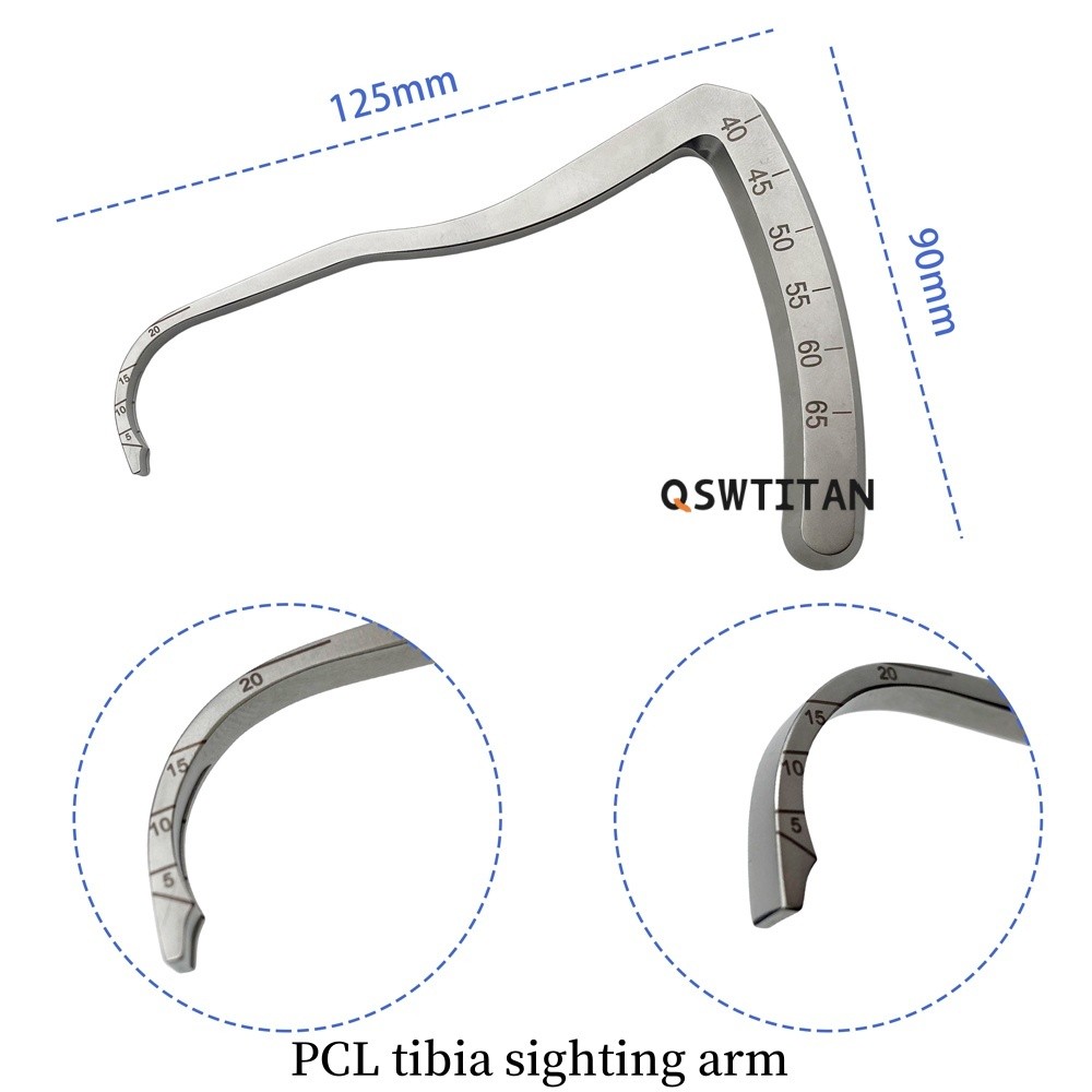 ACL-PCL Reconstruction Instrument Set Arthroscopy ACL Drill Guide Instruments