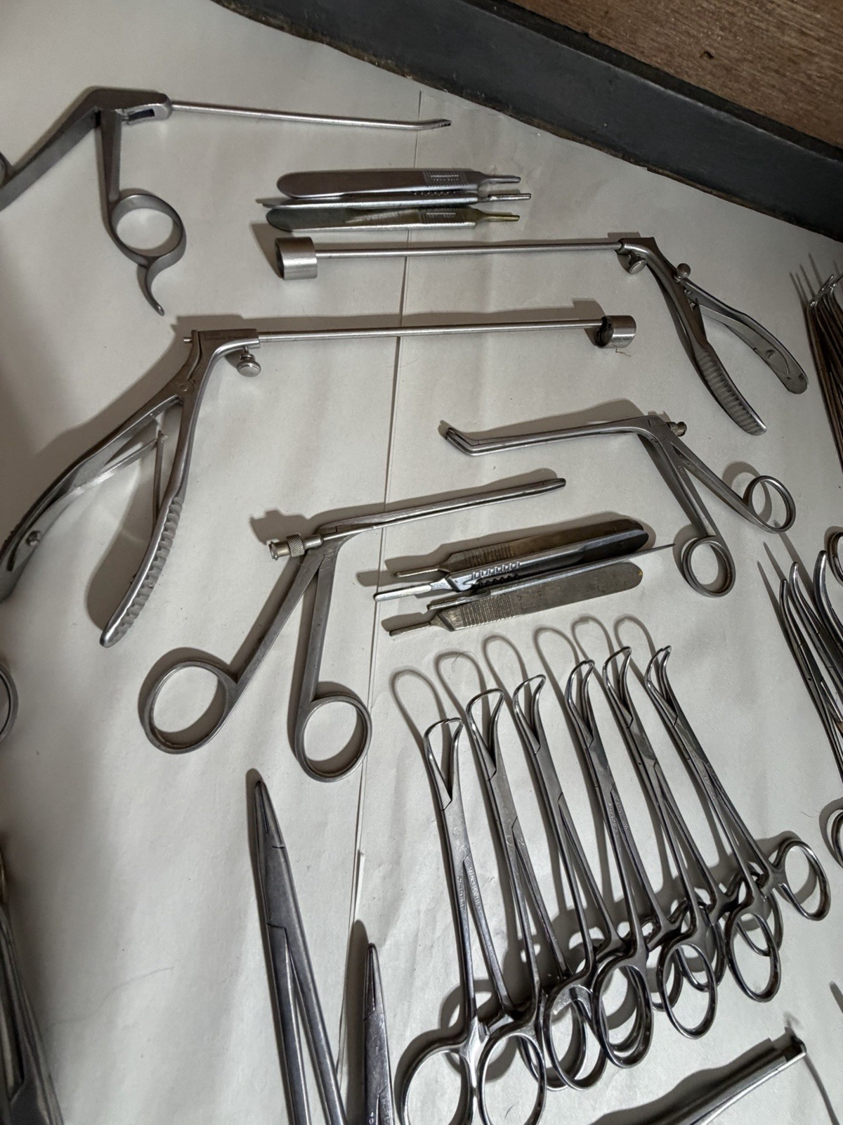 Mixed Surgical Instrument Lot Sklar Jarit Lawton Assortment Of Brands Over 75pc