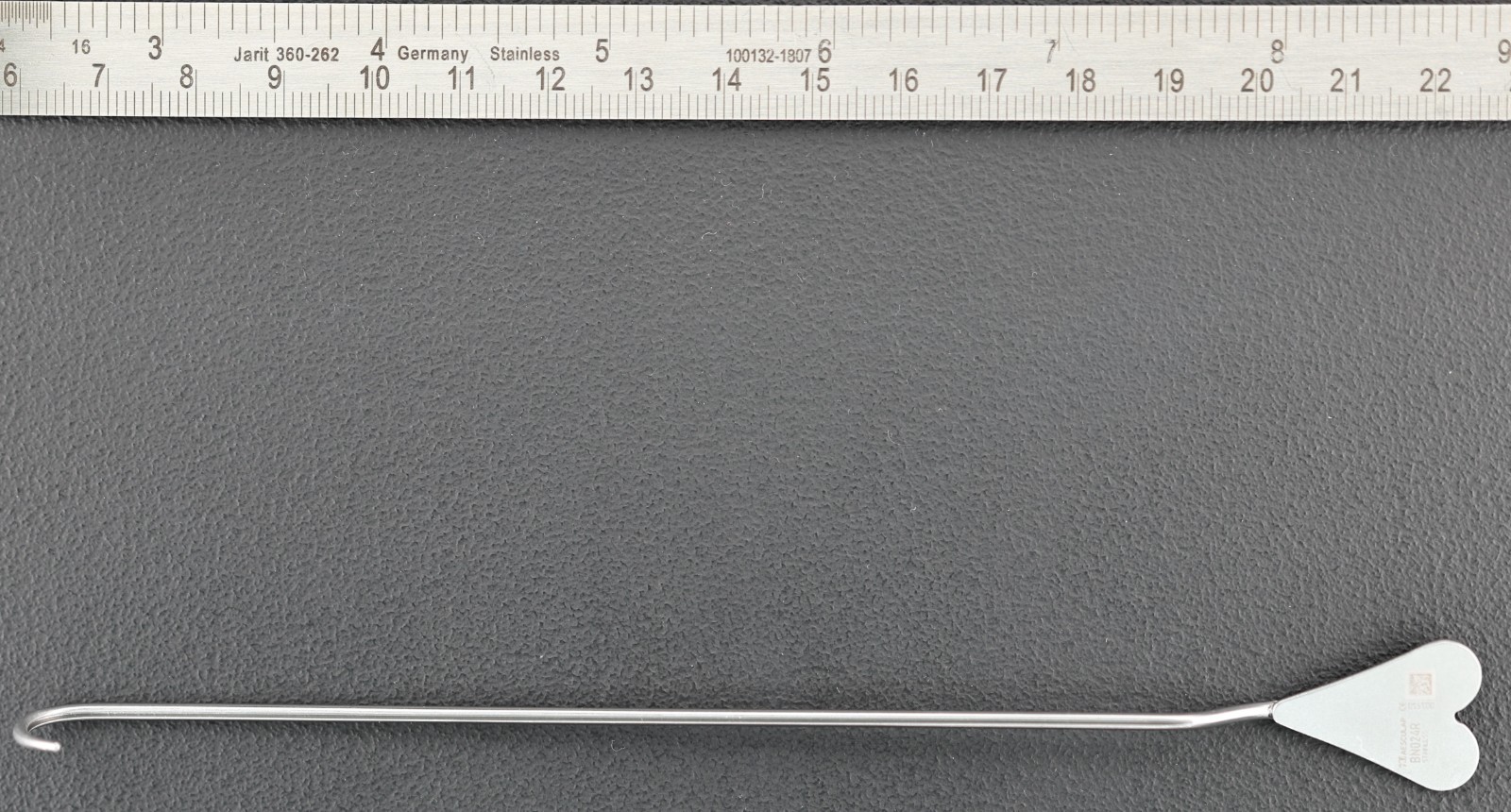 AESCULAP BN024R Lockhart-Mummery Fistula Probe, 1 Blunt Prong, Size 4, CRV, 6.5″