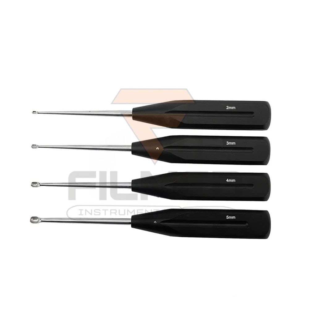 Bone Curette(Aluminum handle) General Veterinary Orthopedic Instruments