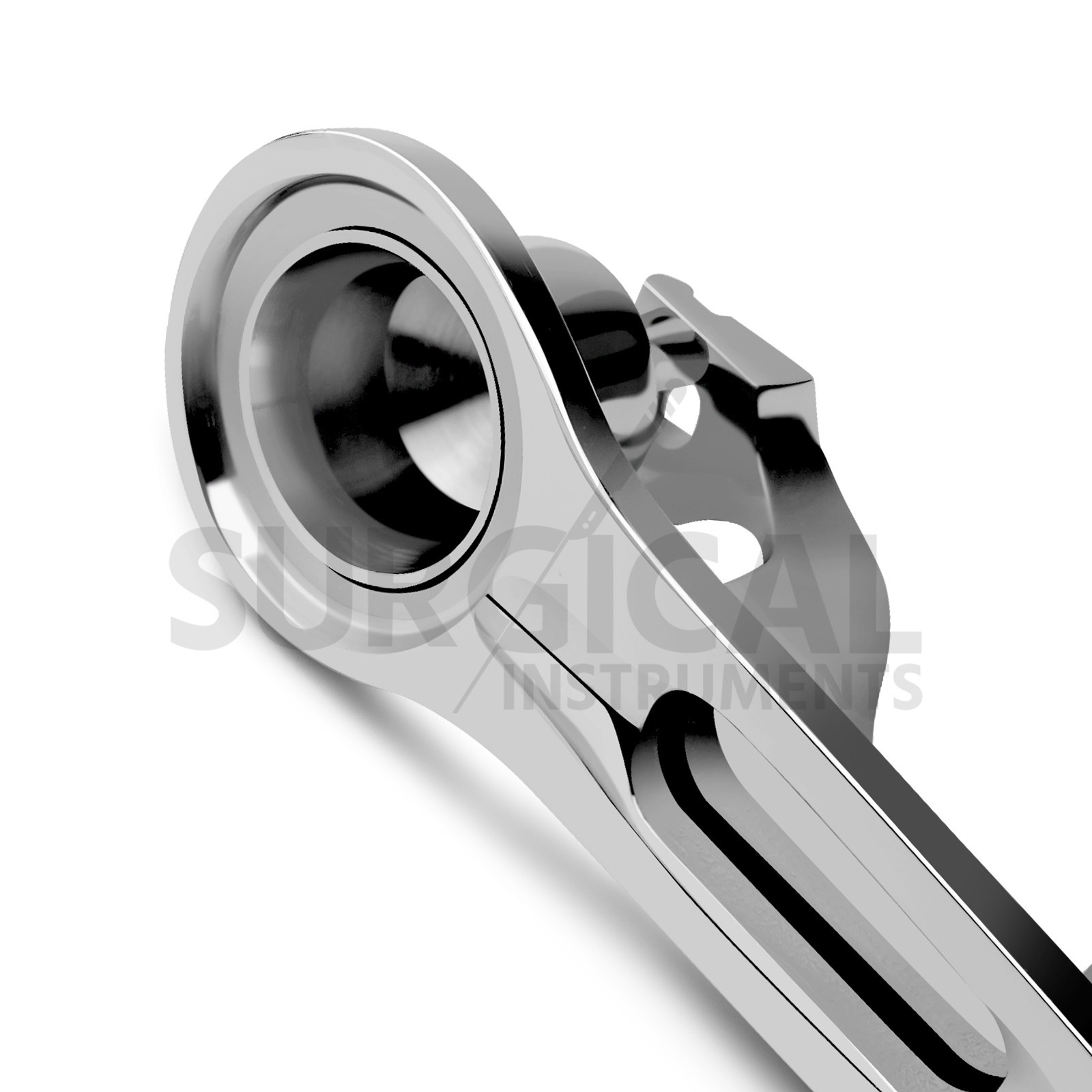 Bell-Type Pediatric Surgical Clamp 2.6 cm Stainless Steel German Grade