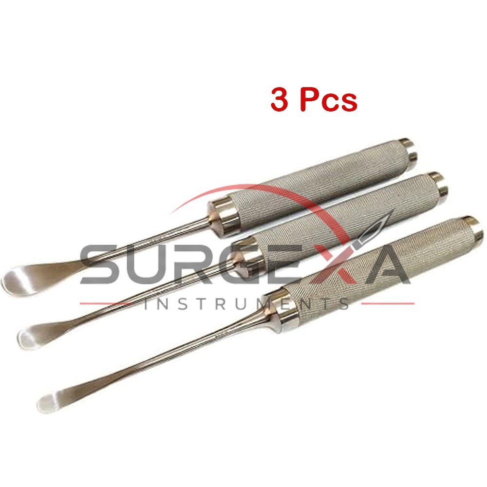 Cobb Spinal Elevators Curved Set Of 3 Orthopedic Surgery Surgical Instruments