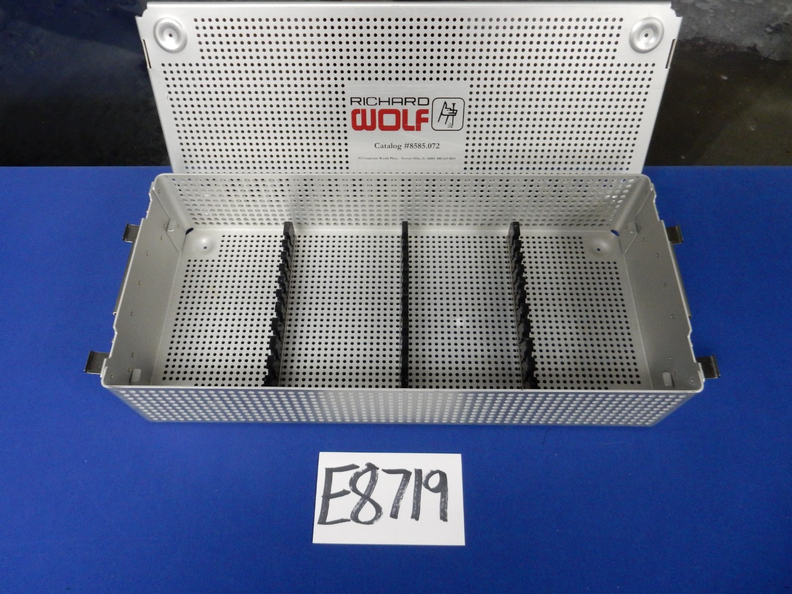 R. Wolf 8585.072 Sterilization Tray 20″ x 9″ x 4″