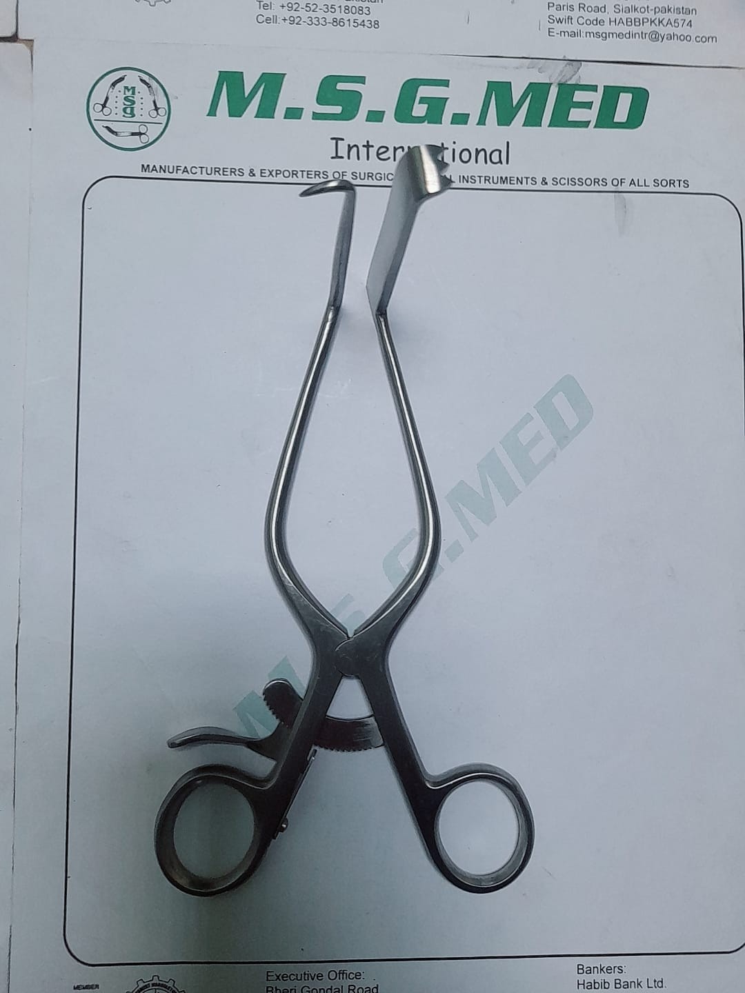 Orthopedic Laminectomy Meyerding Self-Retaining Retractors 18cm Left/Right 4PCS