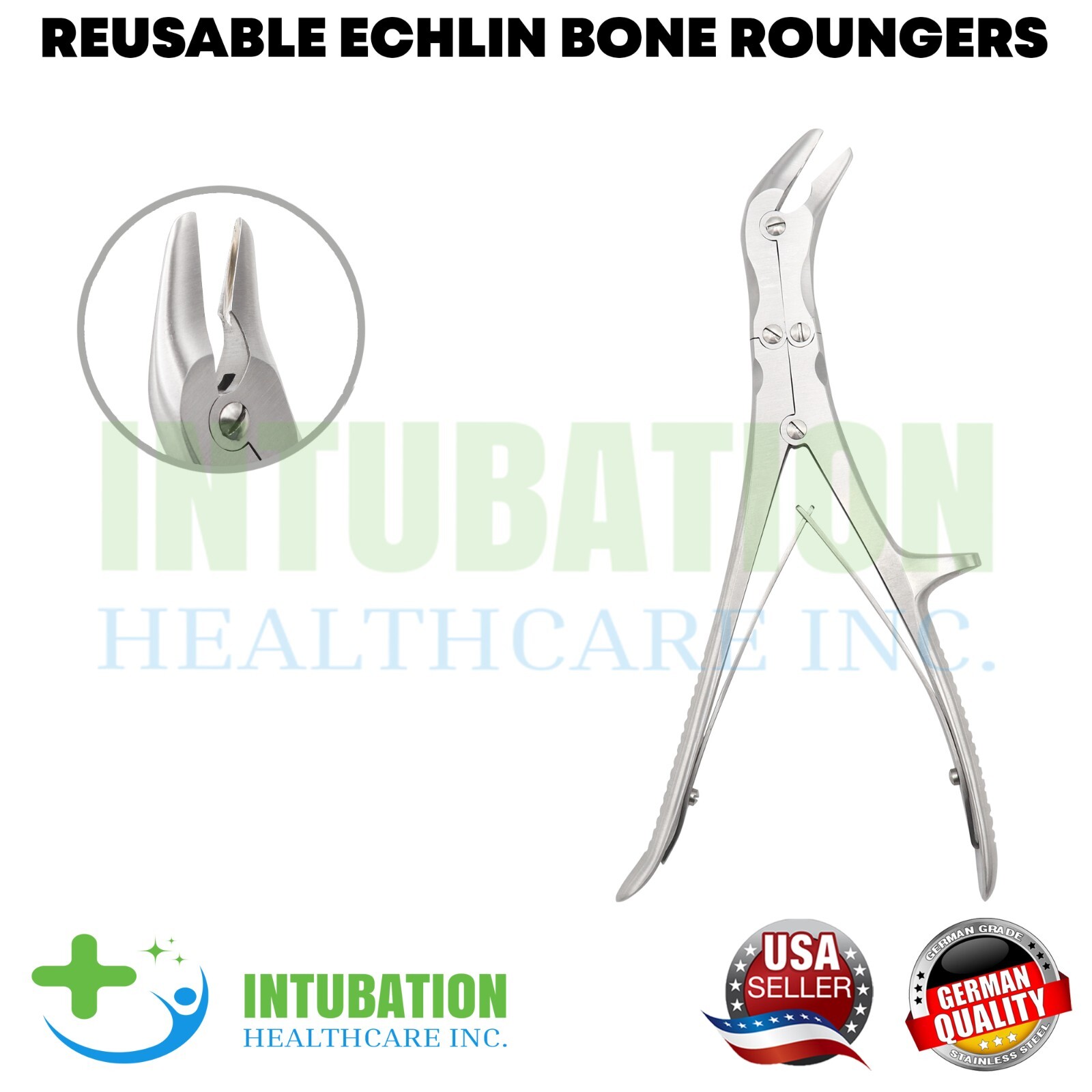 Surgical Echlin Bone Rongeurs 23cm Stainless Steel Orthopedics Surgical Tool