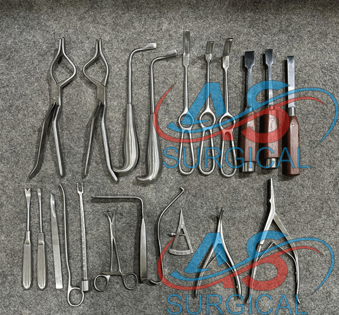 Maxillofacial Surgery Instruments Set Orthopedic Surgical Set With Box