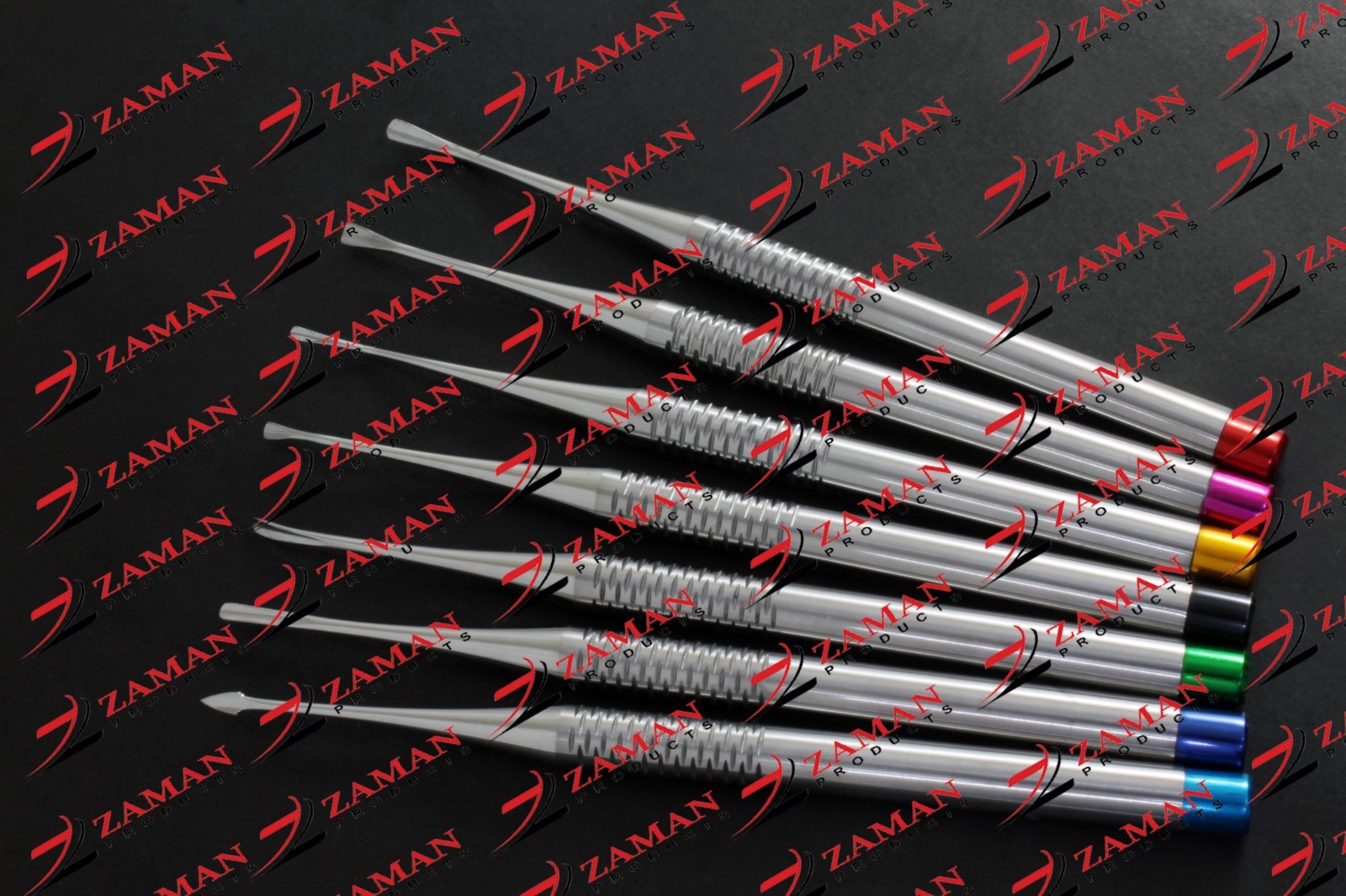 Root Elevator Luxating PDL 7 PCs Set Dental Instruments Implant By Zaman Product