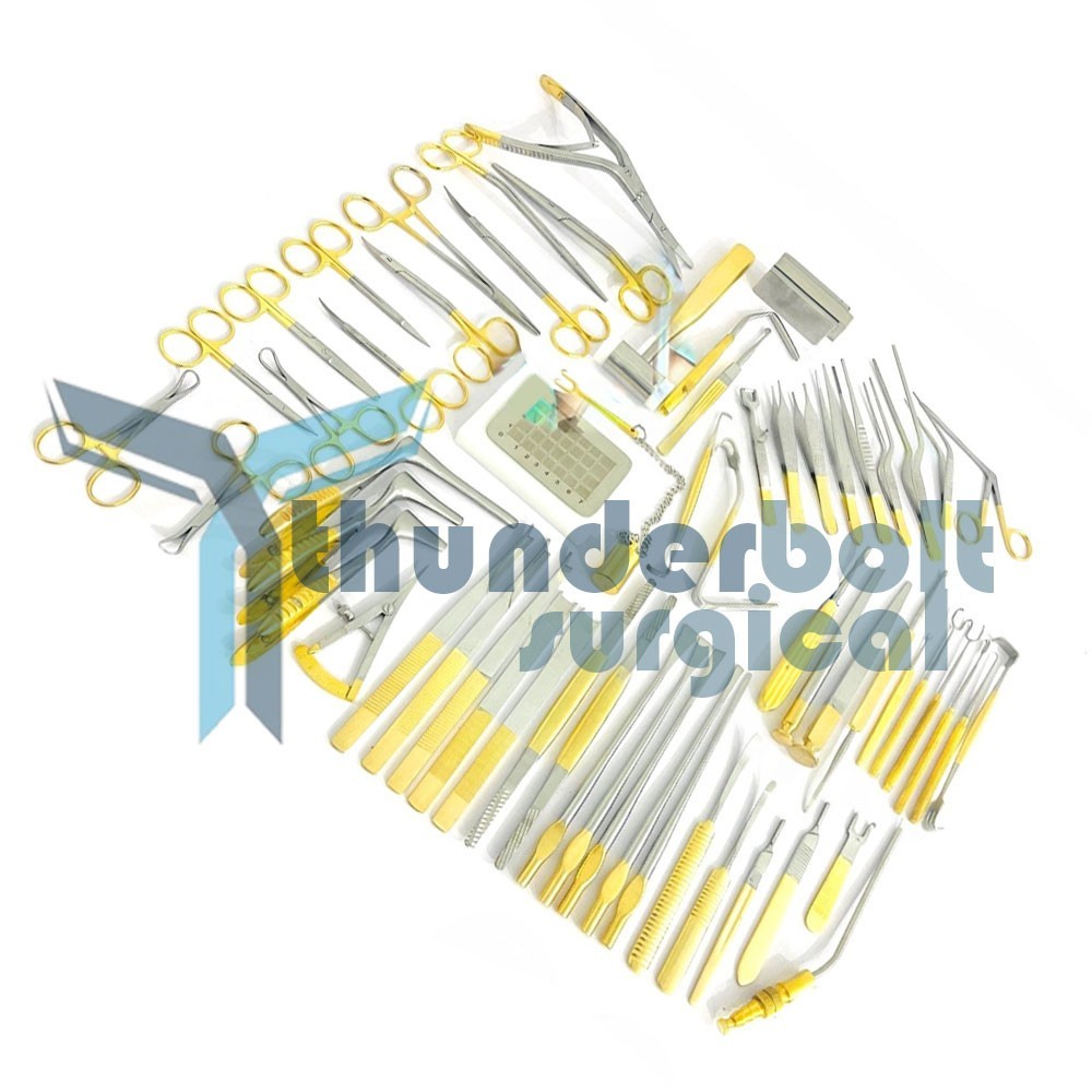 Rhinoplasty Set of 53Pcs Nose Surgery & Plastic Surgery Instruments Tools Kit