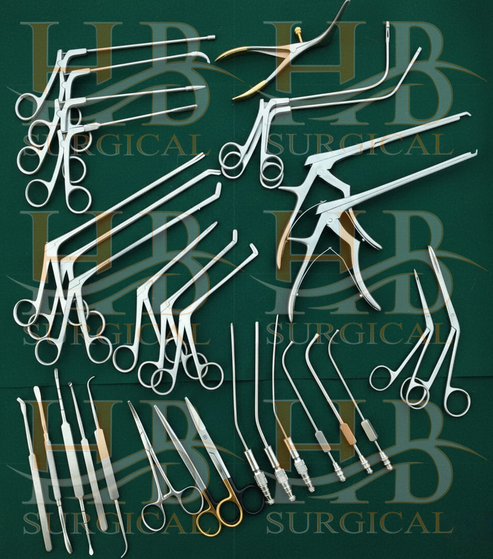 Endoscopic Fess Sinus Nasal Surgery Set ENT Instrument Set