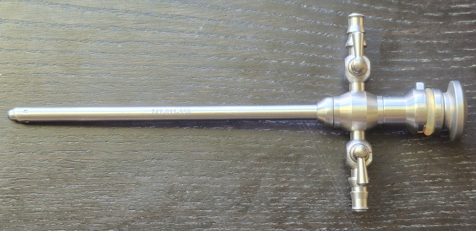 Stryker 747-031-550 5.8mm Cannula, Rotating Stopcocks & 747-031-511 Obturator