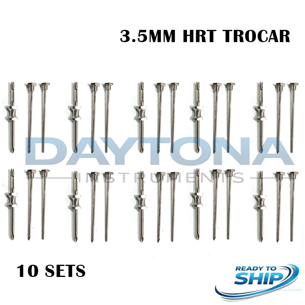 HRT Trocar 3.5mm Hormone Replacement Pellet Insertion Trocars 10 Sets
