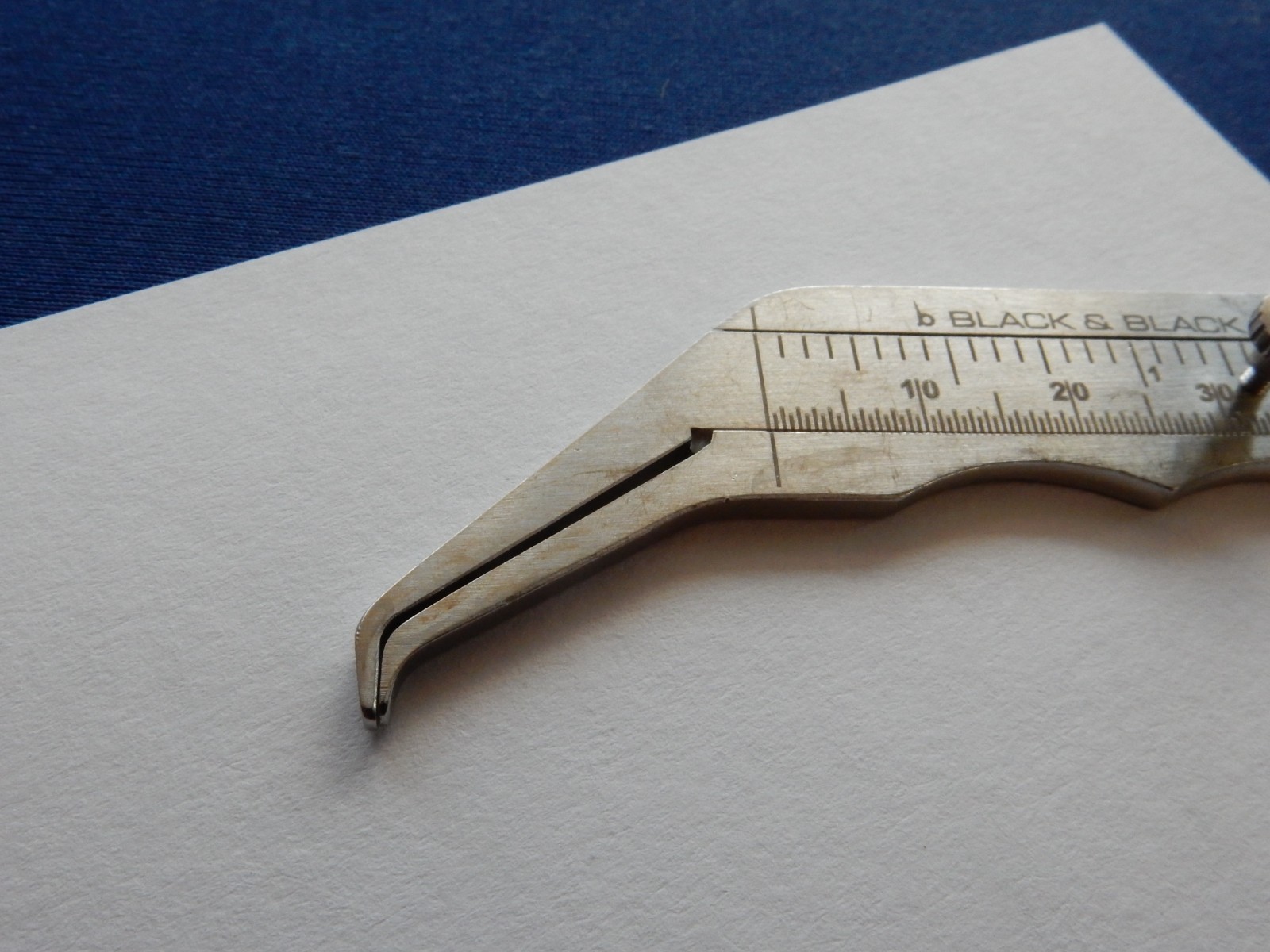 Black & Black B 67616 Tebbetts Precision Caliper 4-1/2″