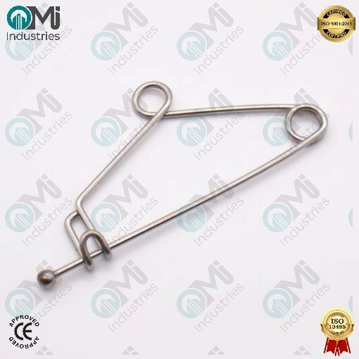 Mayo Safety Pin Instruments Holder For Surgical Forceps Scissors Holding 5 Pcs