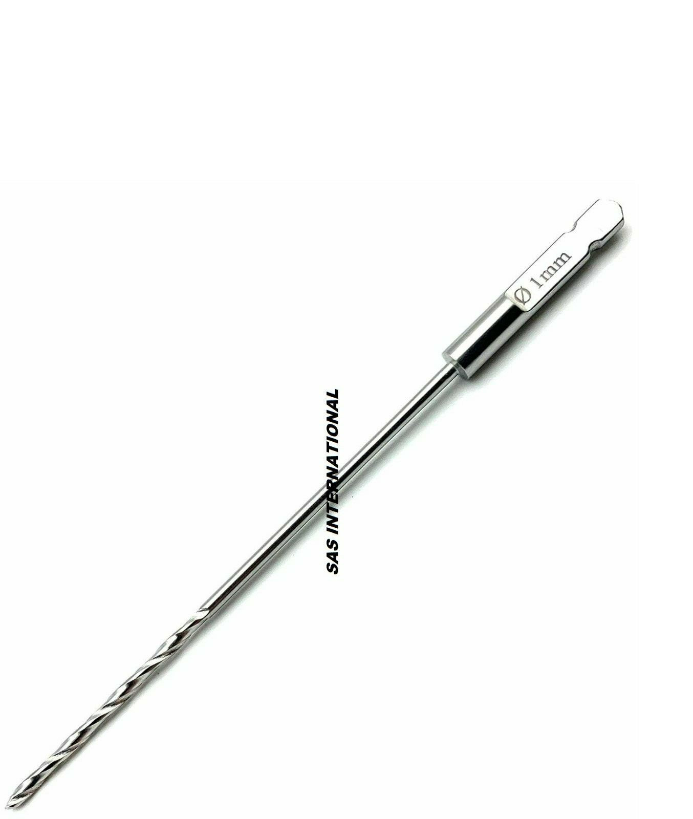 Orthopedic AO Type Quick Coupling Bone Drill bits surgical veterinary pack of 8