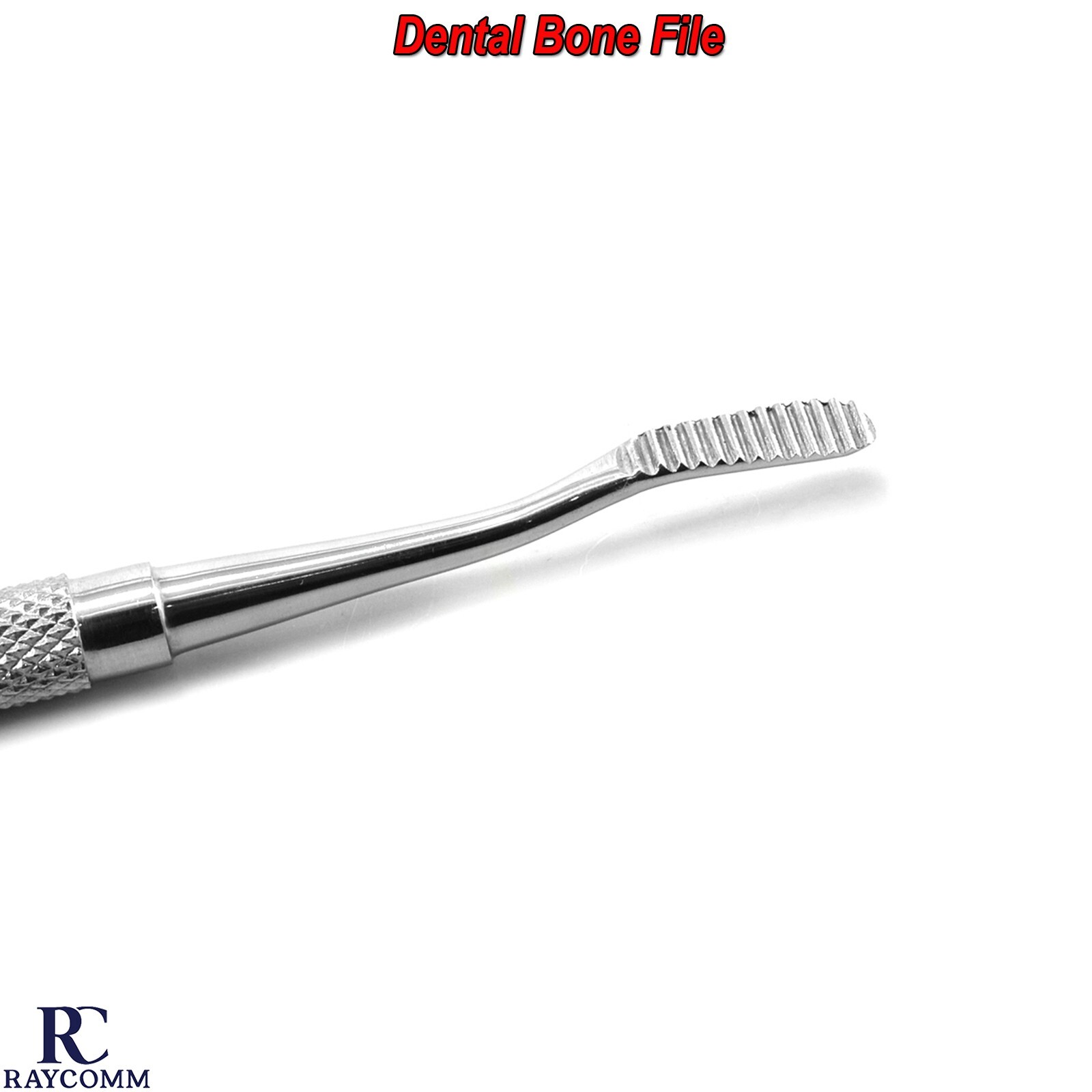 Surgical Dental Dentist Bone File Straight Shape Double Ended Medical Instrument