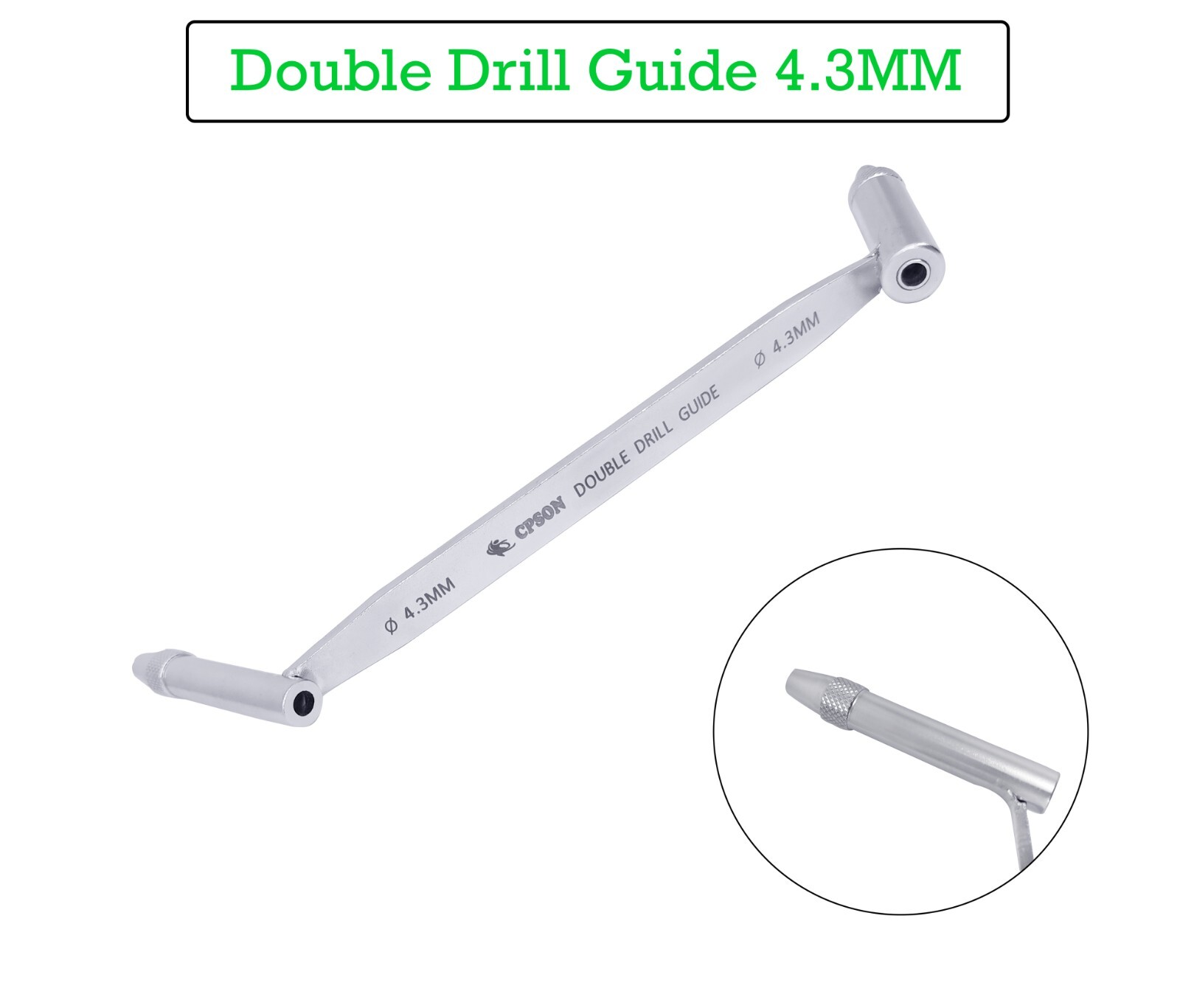 Double Drill Sleeve 4.3mm Veterinary Instrument