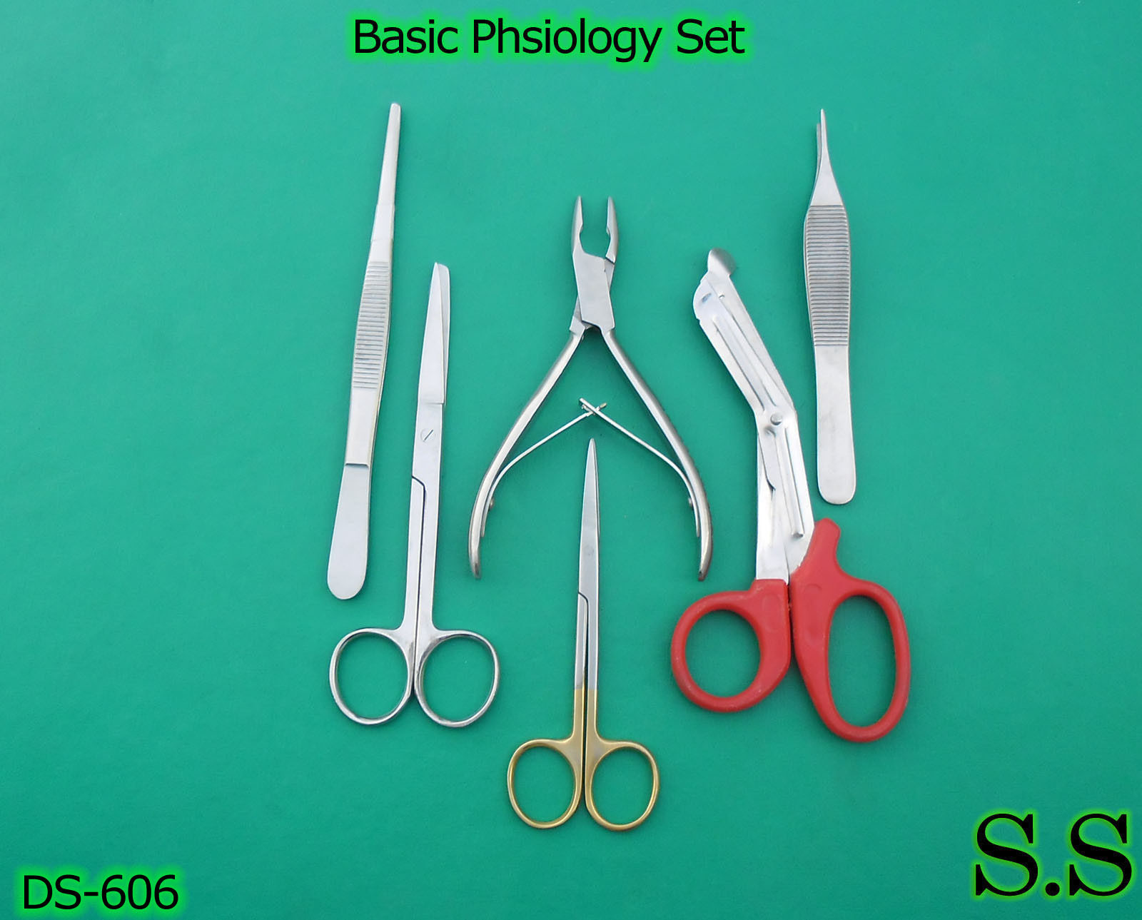 Basic Physiology Kit Surgical Dental Instruments,DS-606