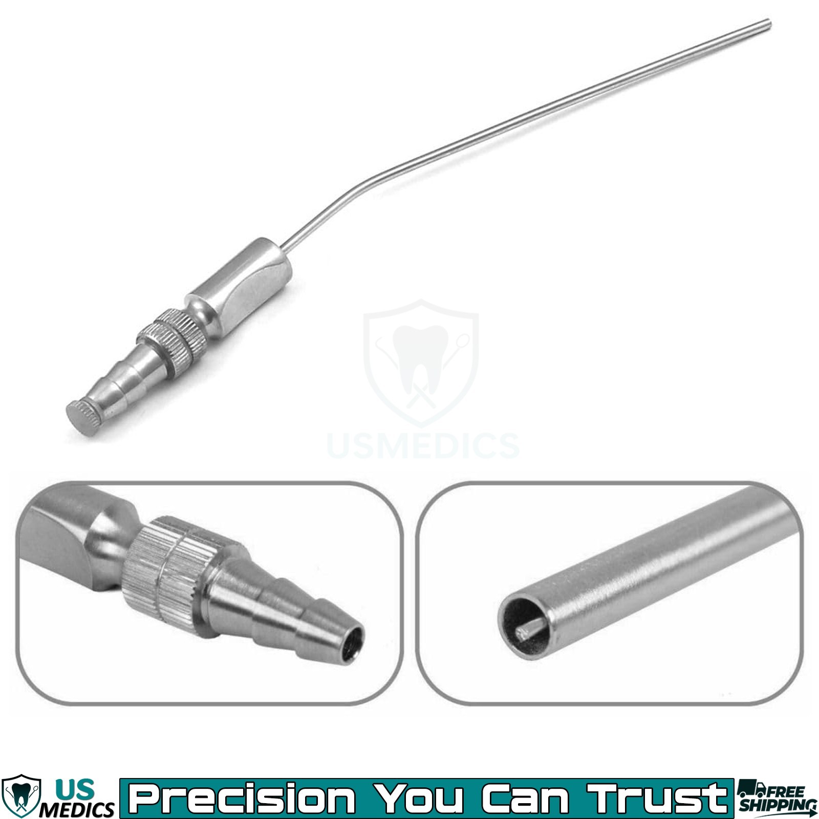 Frazier Suction Tube 3mm ENT Neurosurgery Surgical Medical Instrument Hi Quality