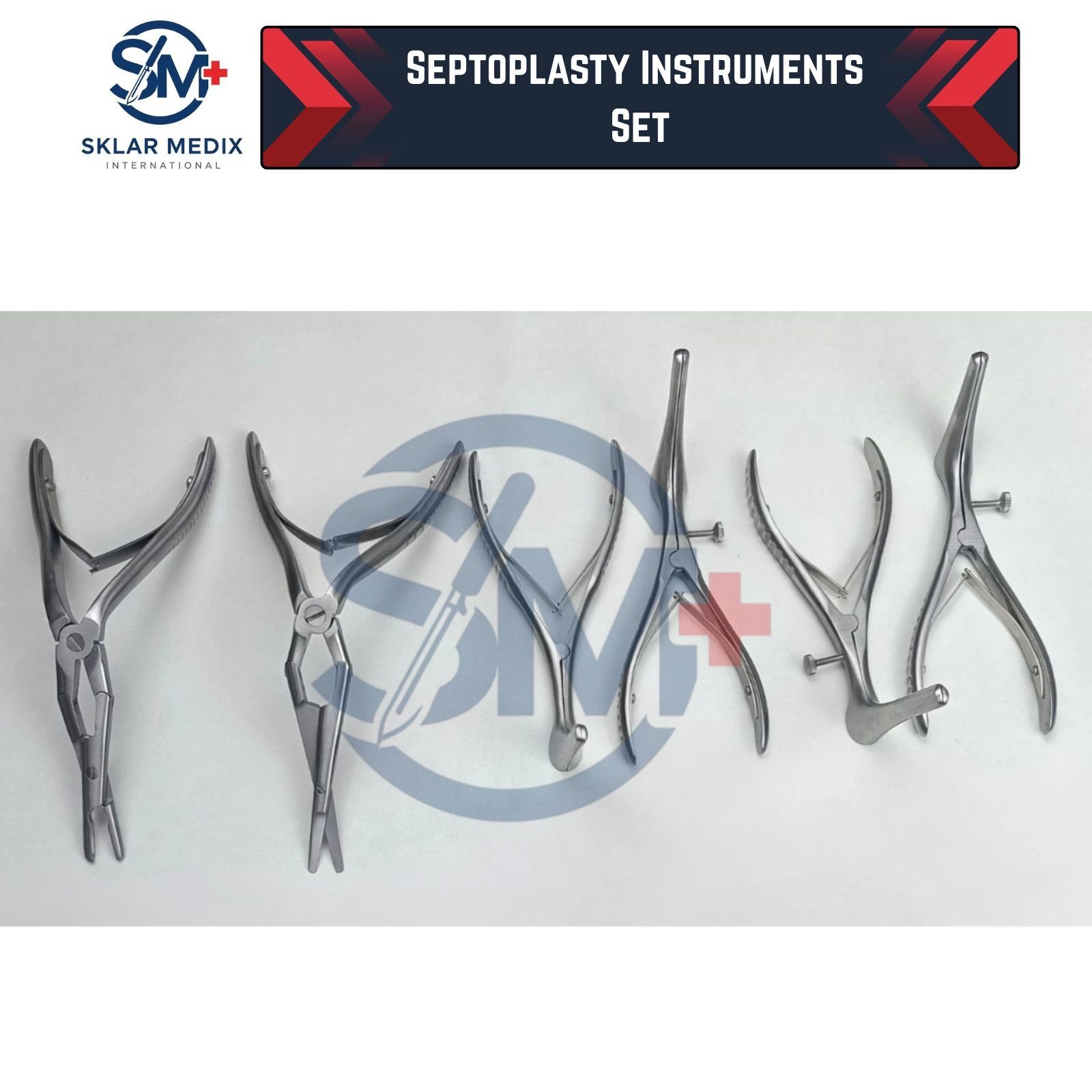 Septoplasty Instruments Set of 28 Pcs Nasal Surgery Set German High Quality