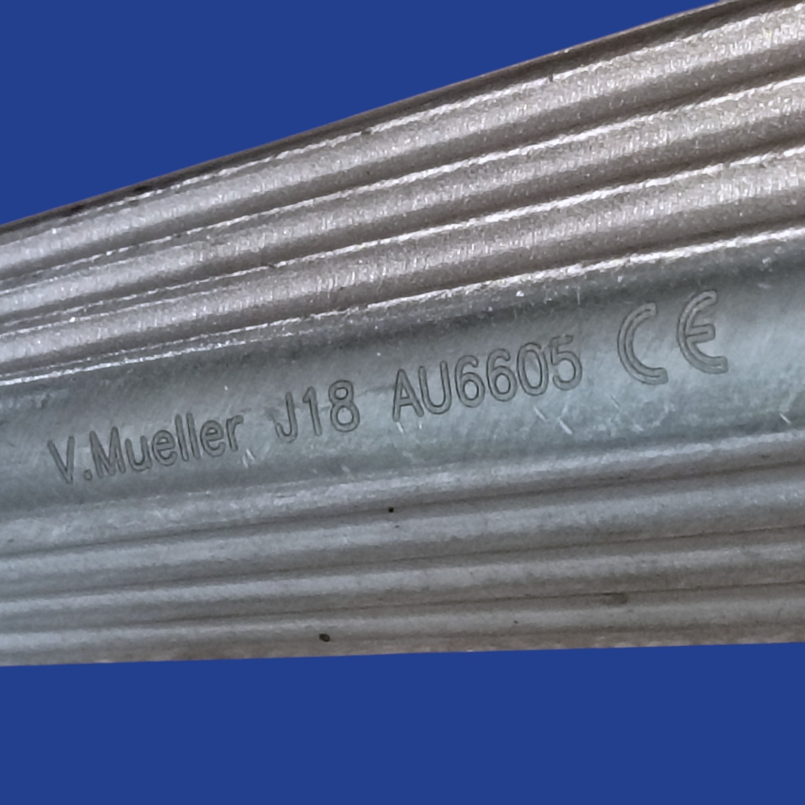 V. Mueller AU6605 Spratt Mastoid Curette Size 3 Oval Cup 7mm 6.5″